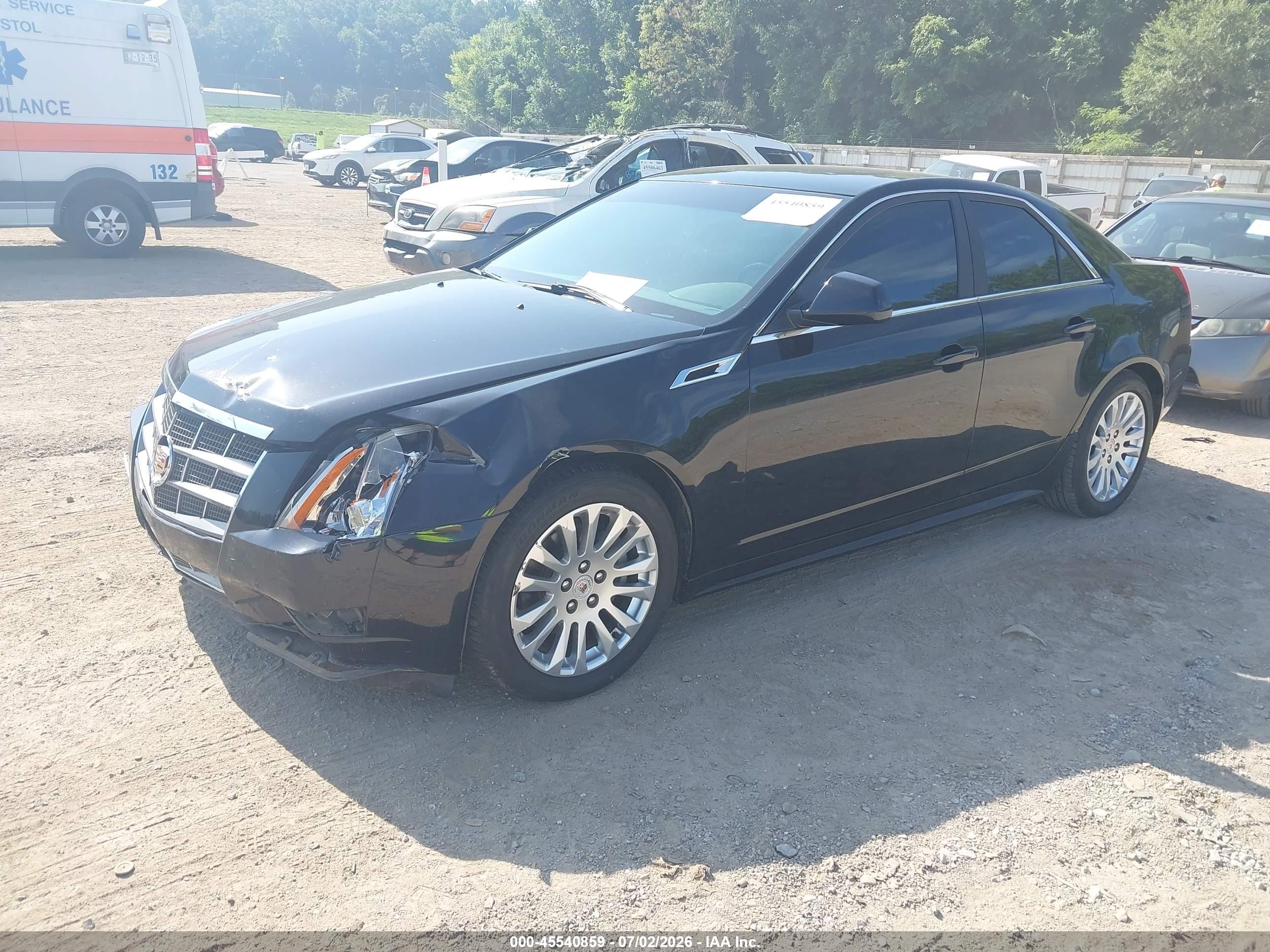 2011 Cadillac Cts Performance Черный vin: 1G6DJ5ED3B0154487