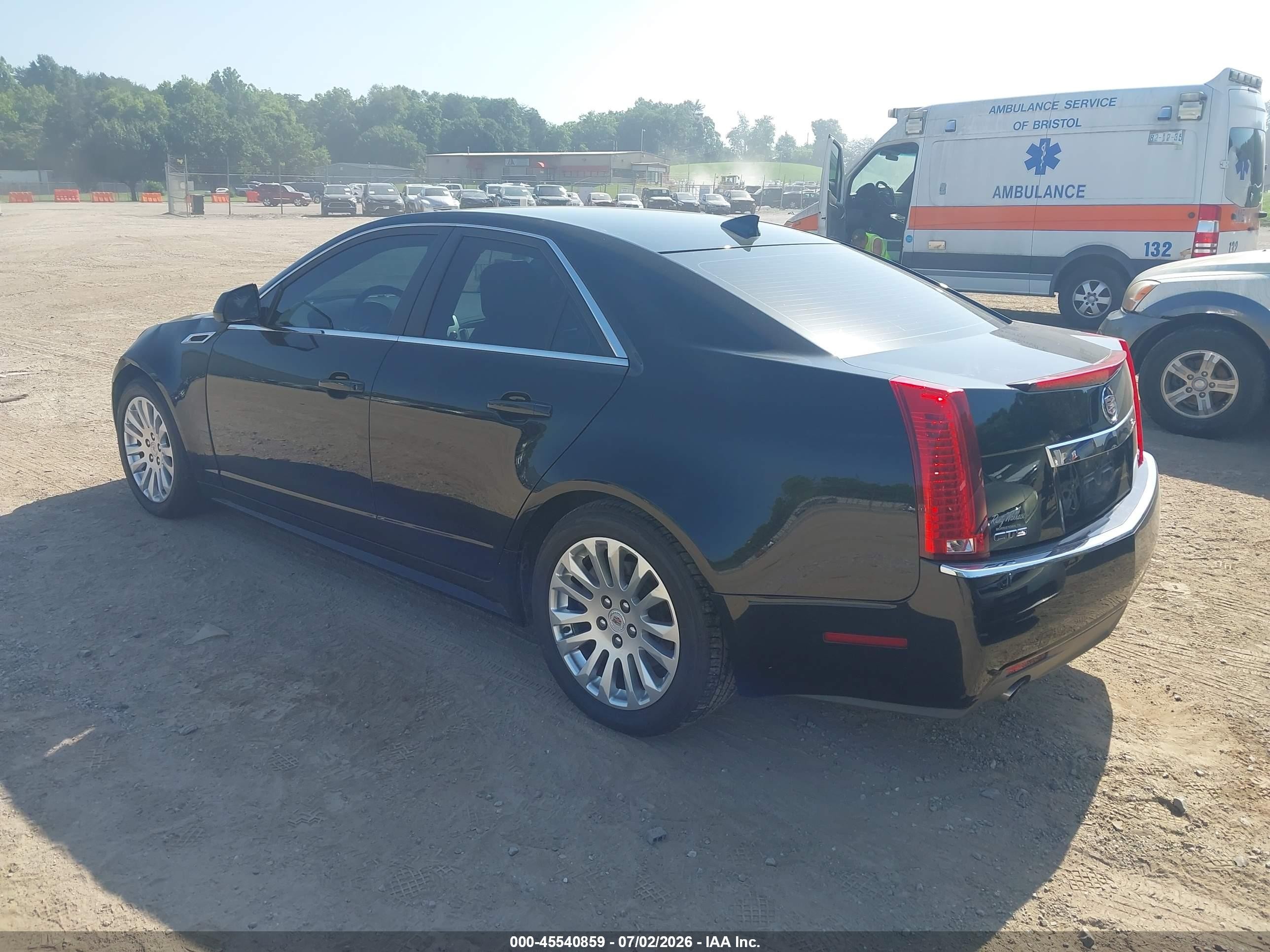 2011 Cadillac Cts Performance Черный vin: 1G6DJ5ED3B0154487