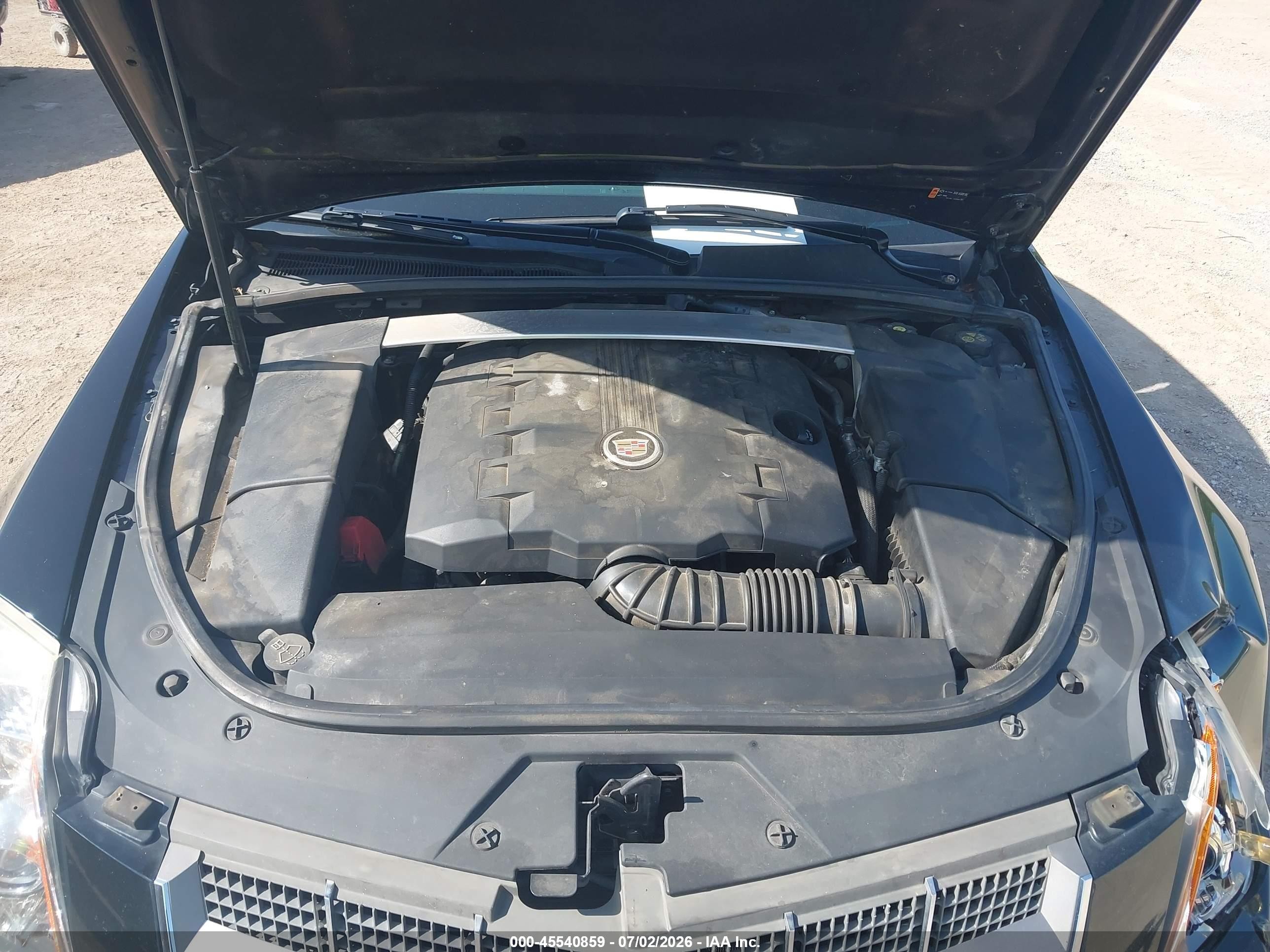 2011 Cadillac Cts Performance Черный vin: 1G6DJ5ED3B0154487