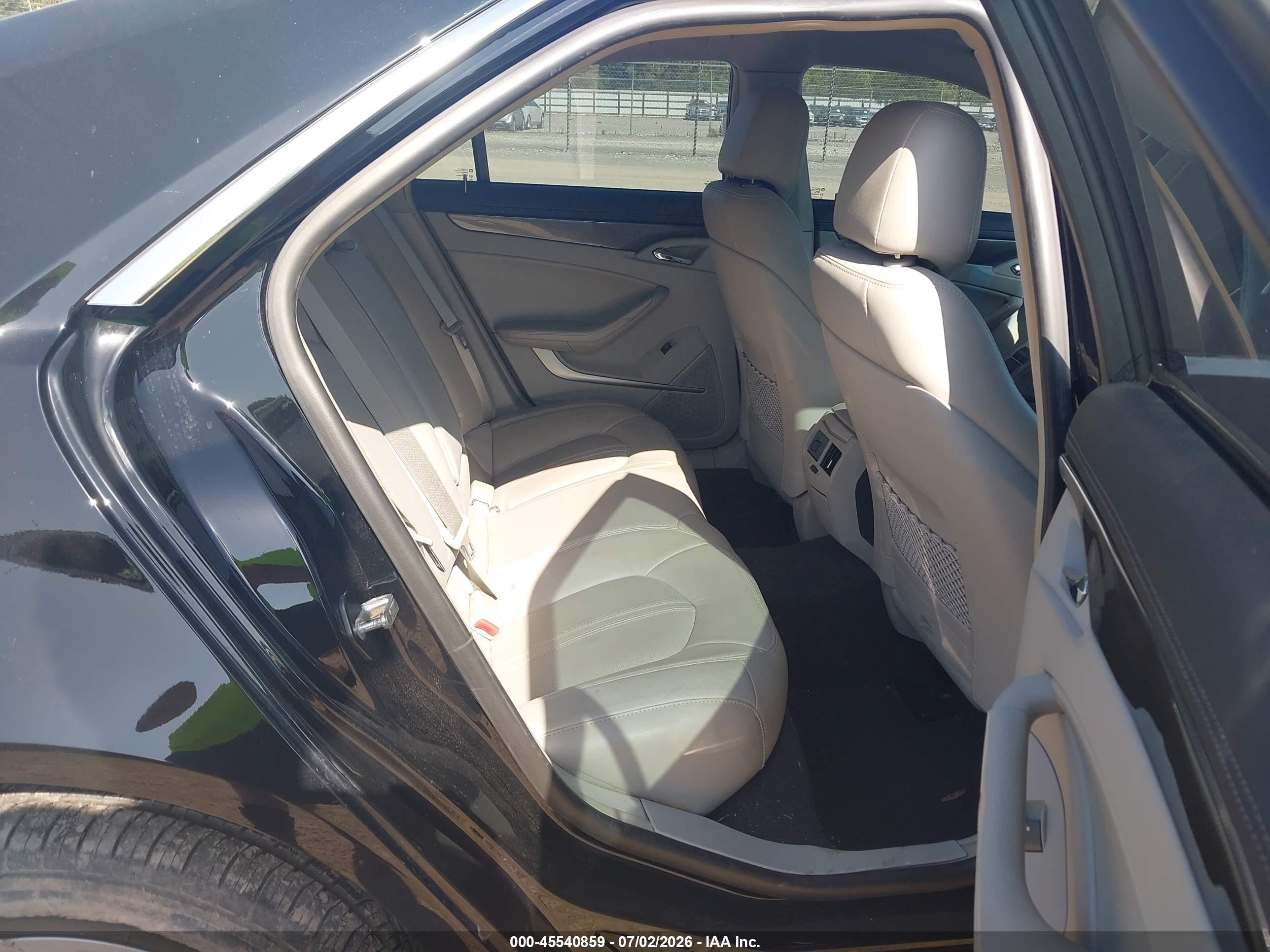 2011 Cadillac Cts Performance Черный vin: 1G6DJ5ED3B0154487