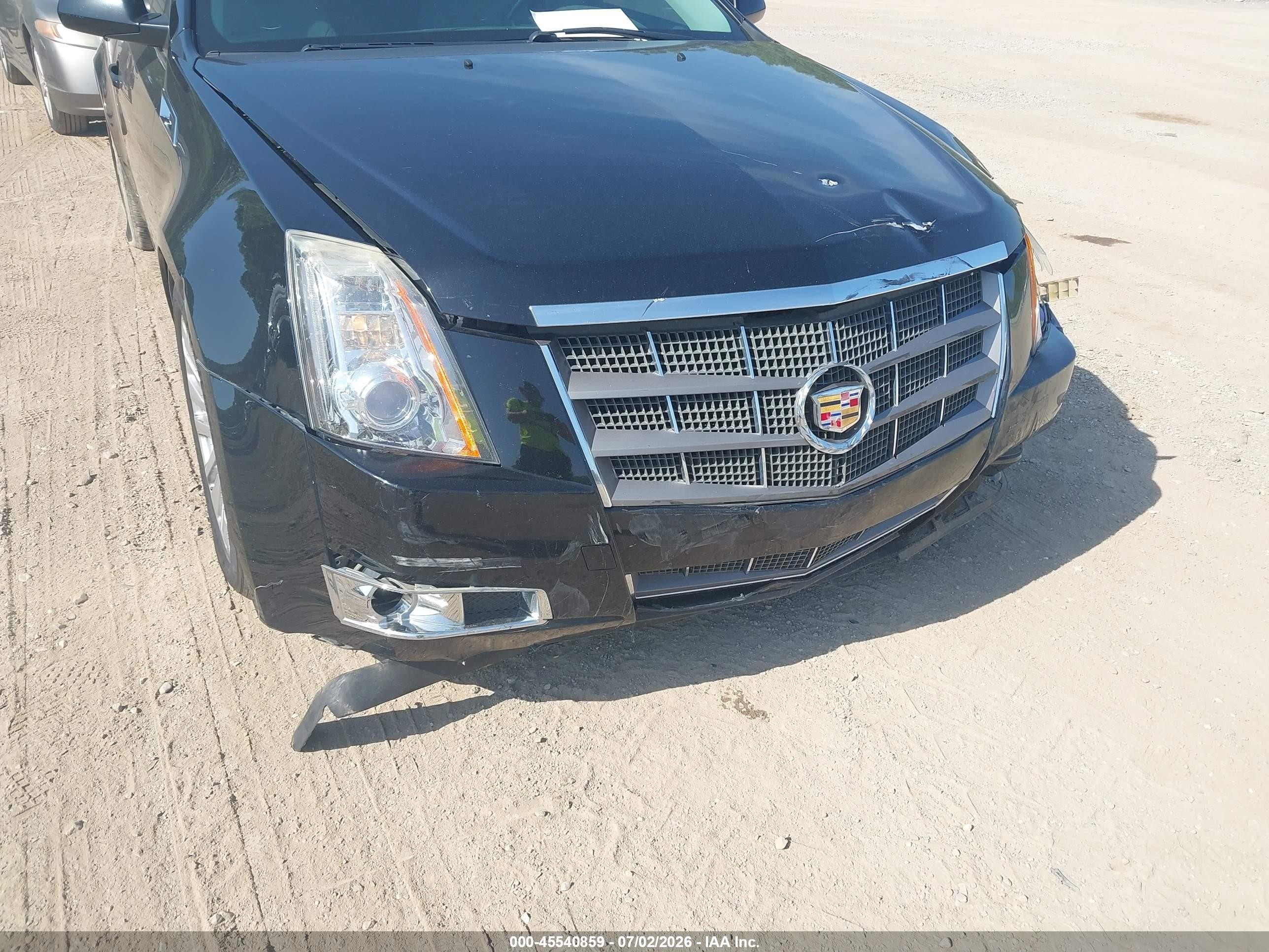 2011 Cadillac Cts Performance Черный vin: 1G6DJ5ED3B0154487