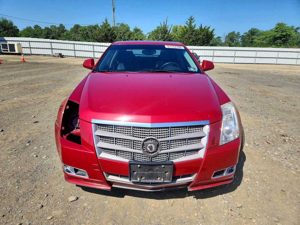 2011 Cadillac Cts Performance Collection Red vin: 1G6DJ5ED4B0170097