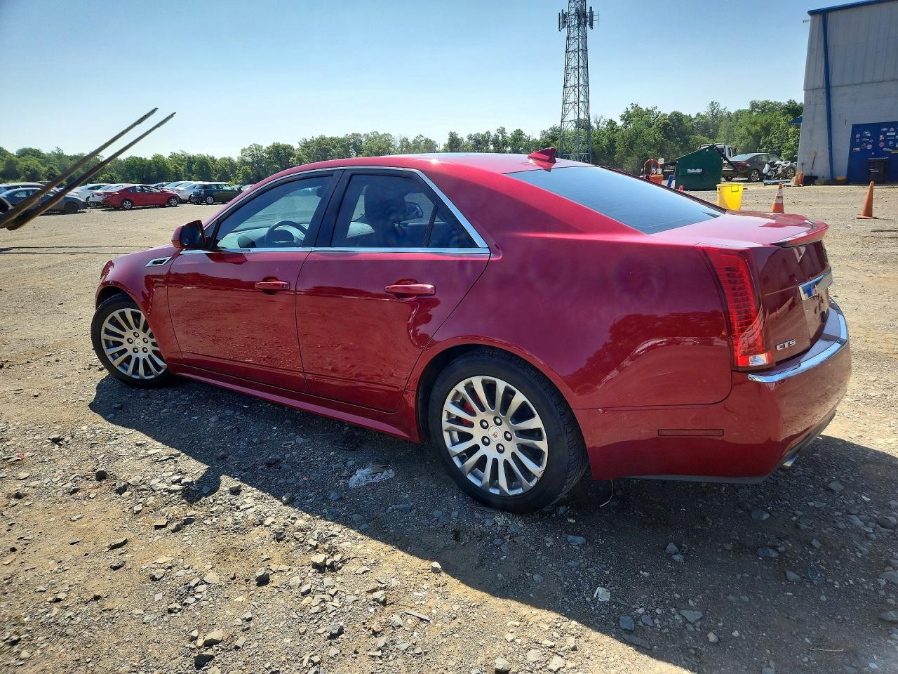 2011 Cadillac Cts Performance Collection Red vin: 1G6DJ5ED4B0170097