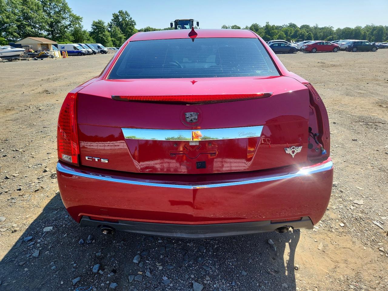 2011 Cadillac Cts Performance Collection Red vin: 1G6DJ5ED4B0170097