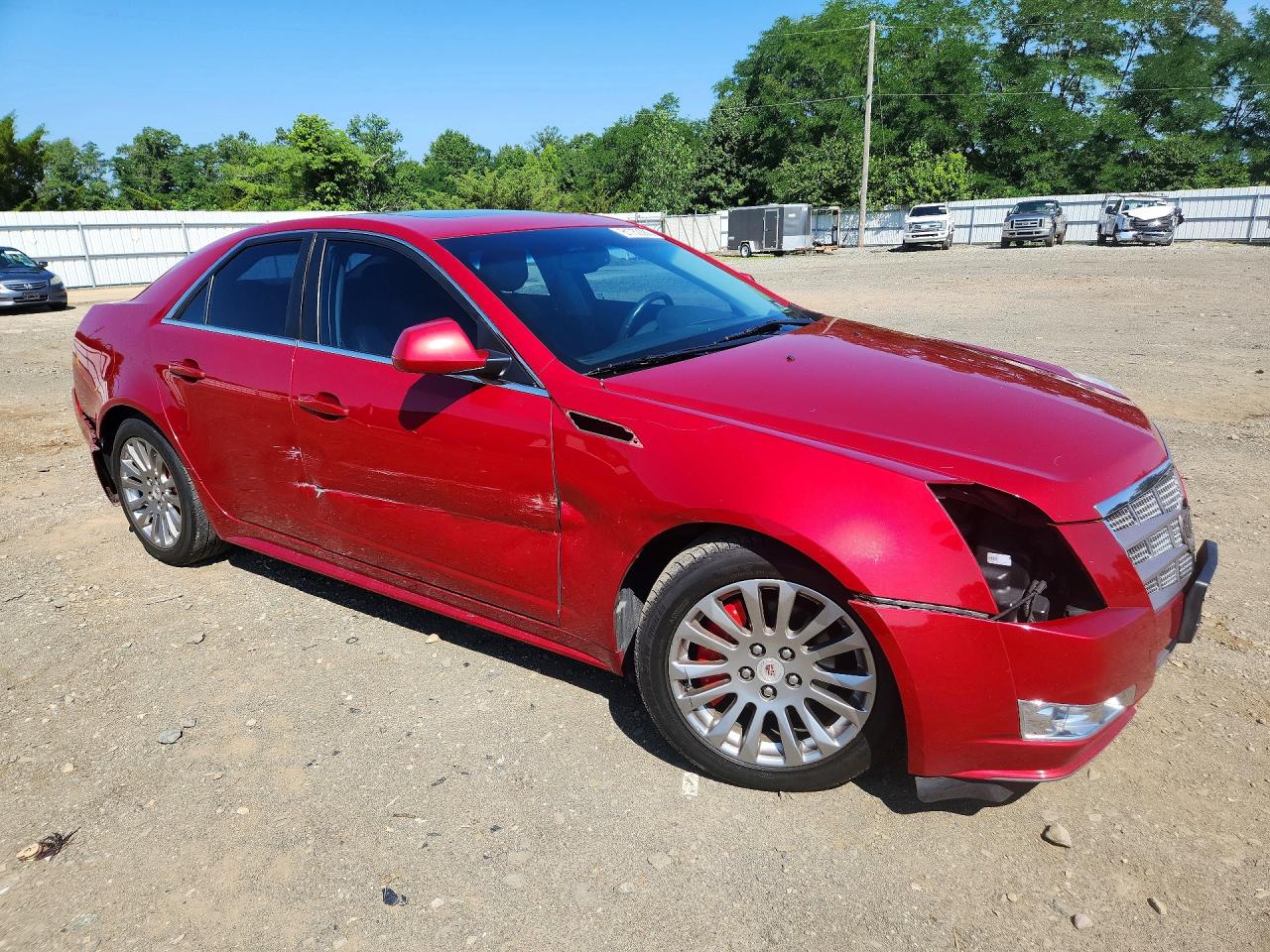 2011 Cadillac Cts Performance Collection Red vin: 1G6DJ5ED4B0170097