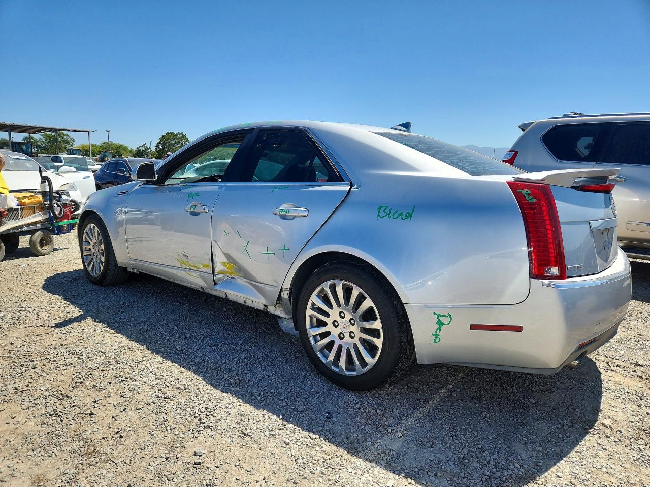 2010 Cadillac Cts Performance Collection Silver vin: 1G6DJ5EG0A0140748