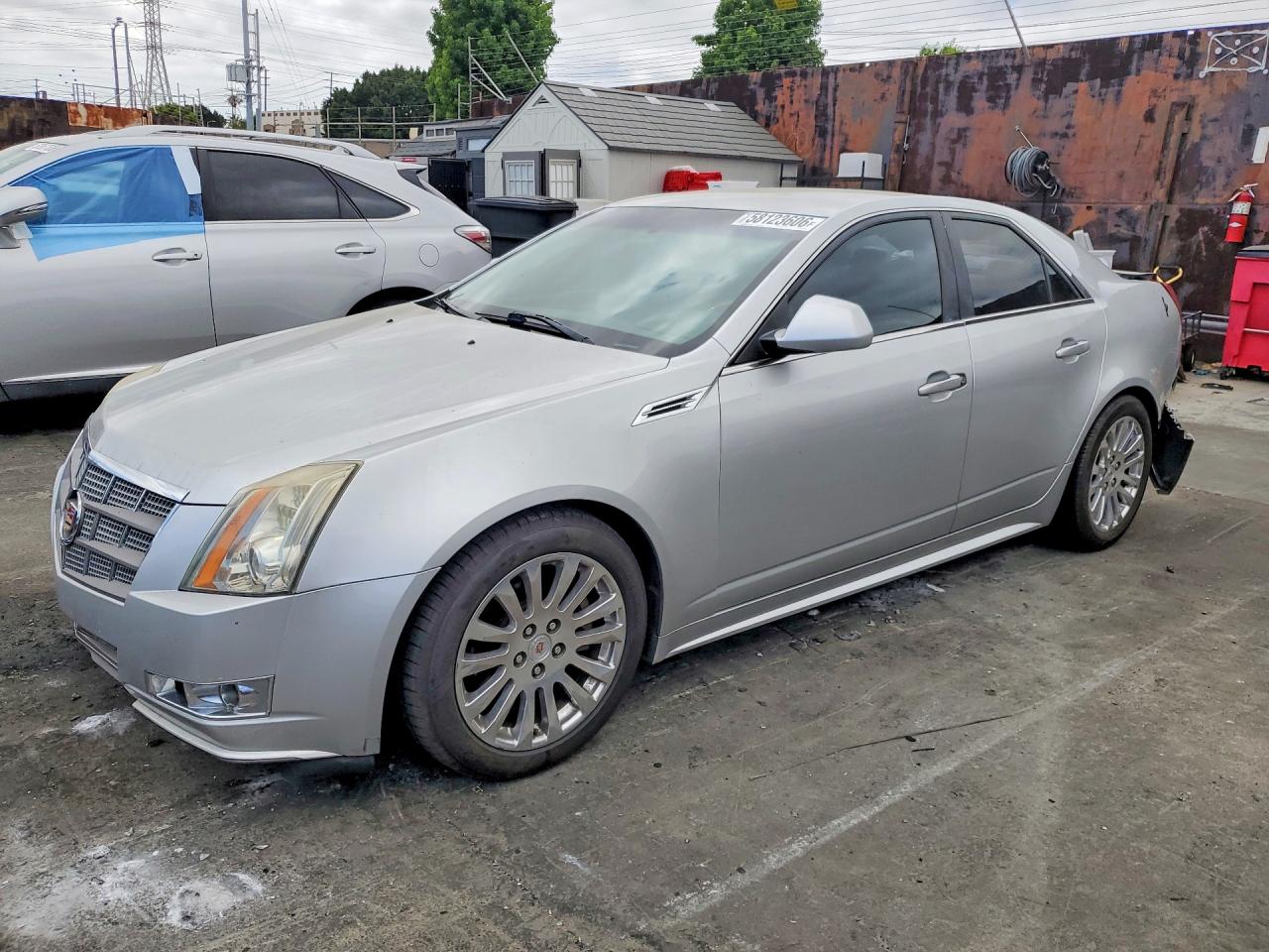 2010 Cadillac Cts Performance Collection Silver vin: 1G6DJ5EV3A0104728