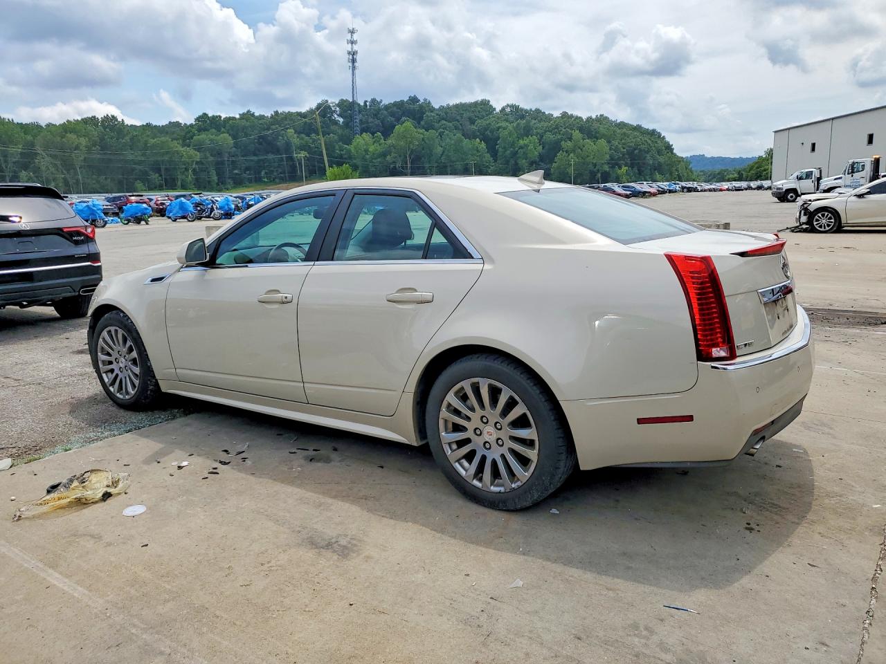 2011 Cadillac Cts Performance Collection Cream vin: 1G6DJ5EY4B0165162