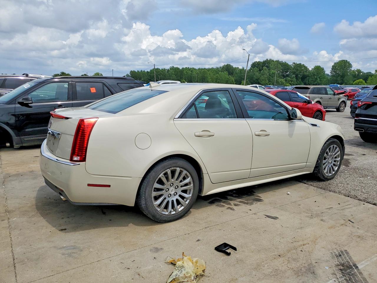 2011 Cadillac Cts Performance Collection Cream vin: 1G6DJ5EY4B0165162