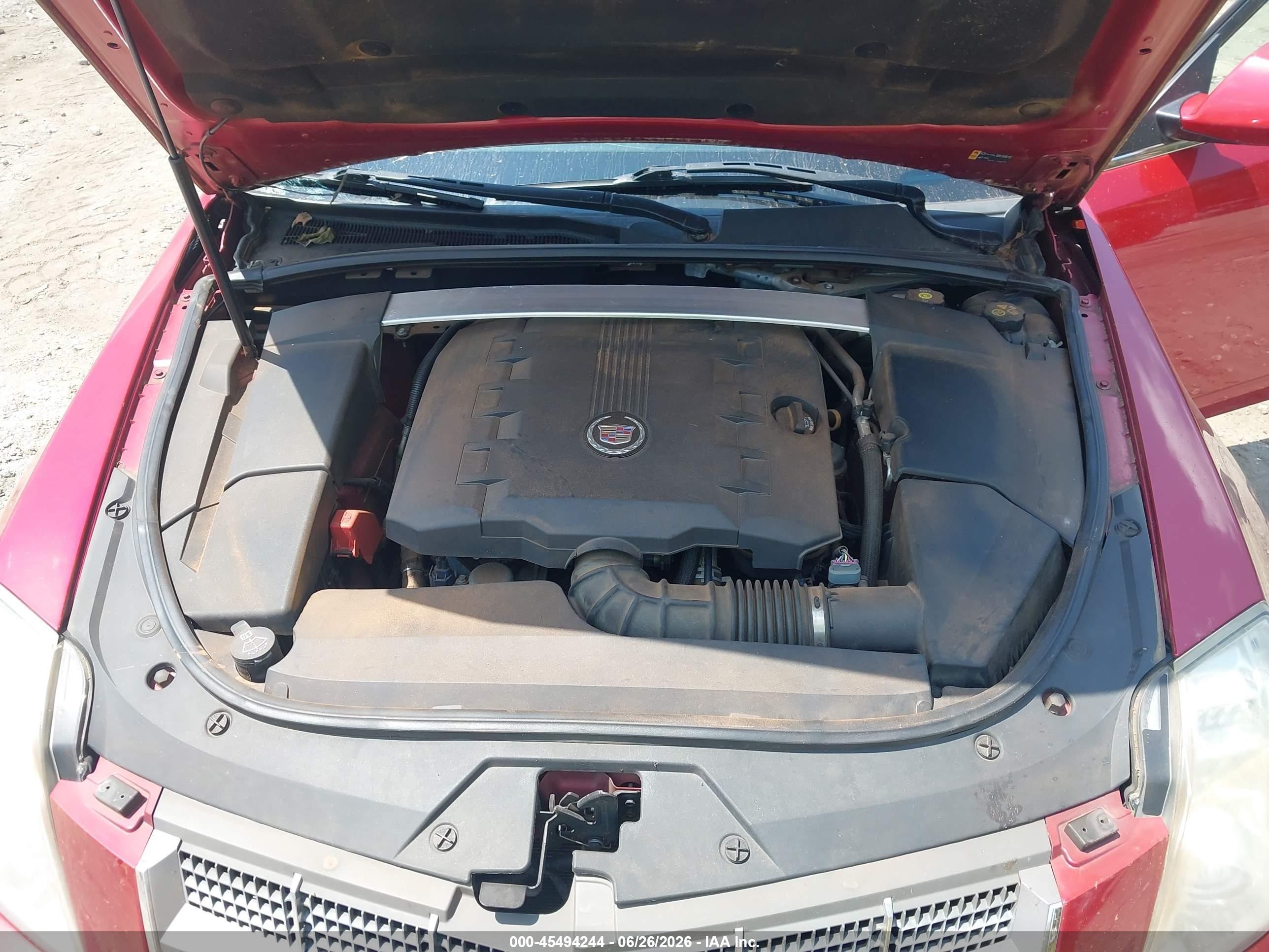 2011 Cadillac Cts Performance Красный vin: 1G6DJ5EY4B0166764