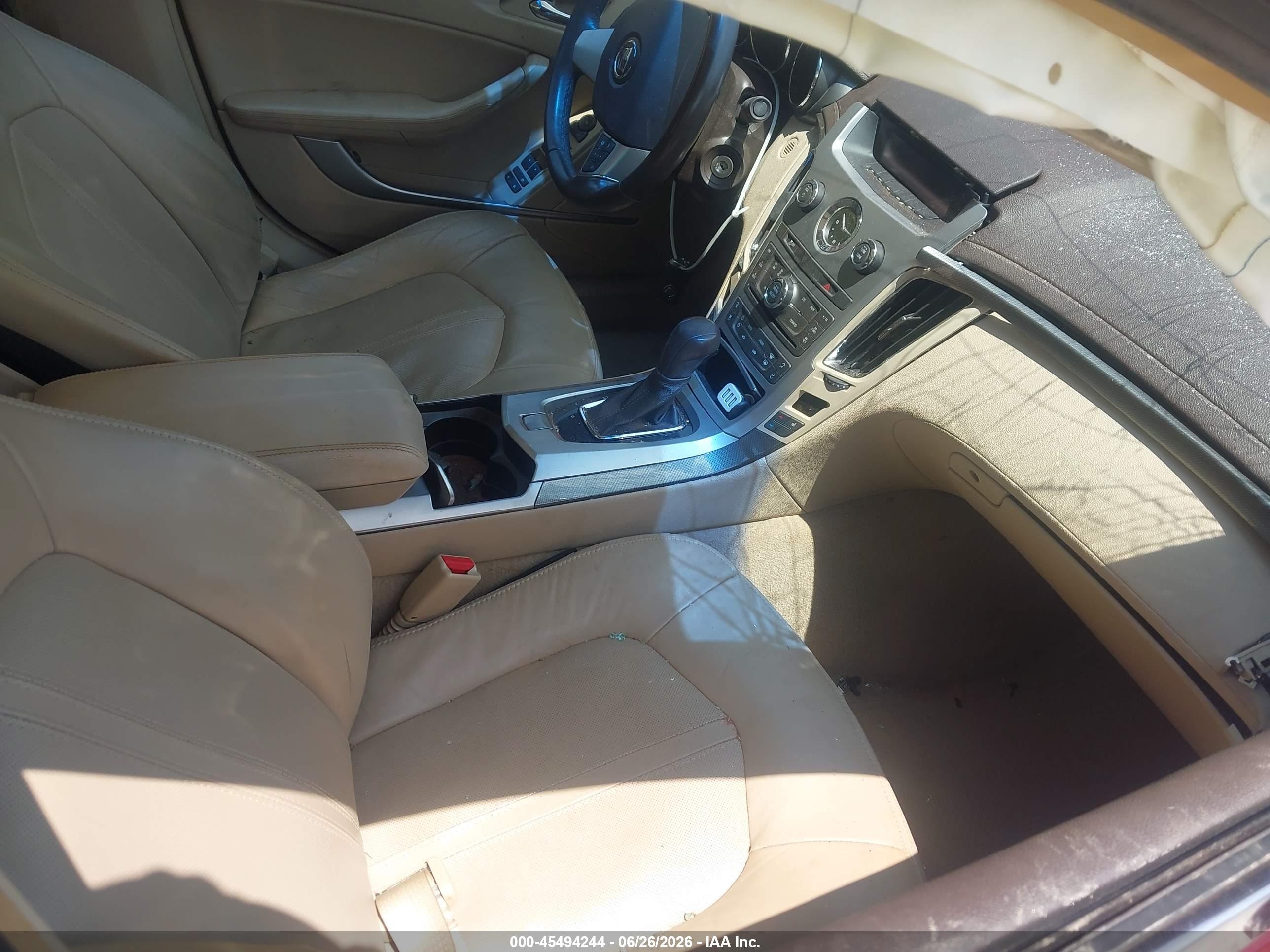 2011 Cadillac Cts Performance Красный vin: 1G6DJ5EY4B0166764