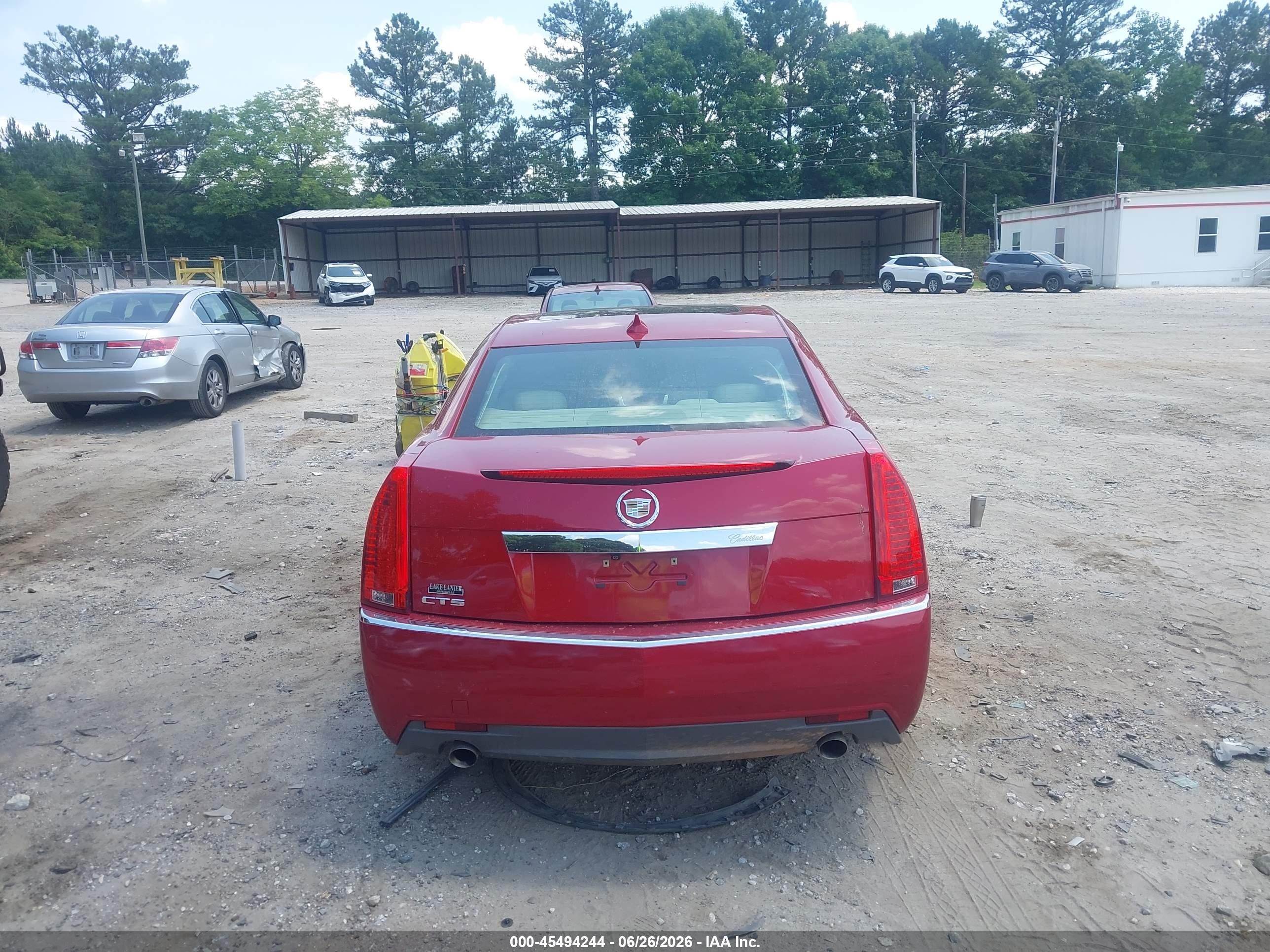 2011 Cadillac Cts Performance Красный vin: 1G6DJ5EY4B0166764