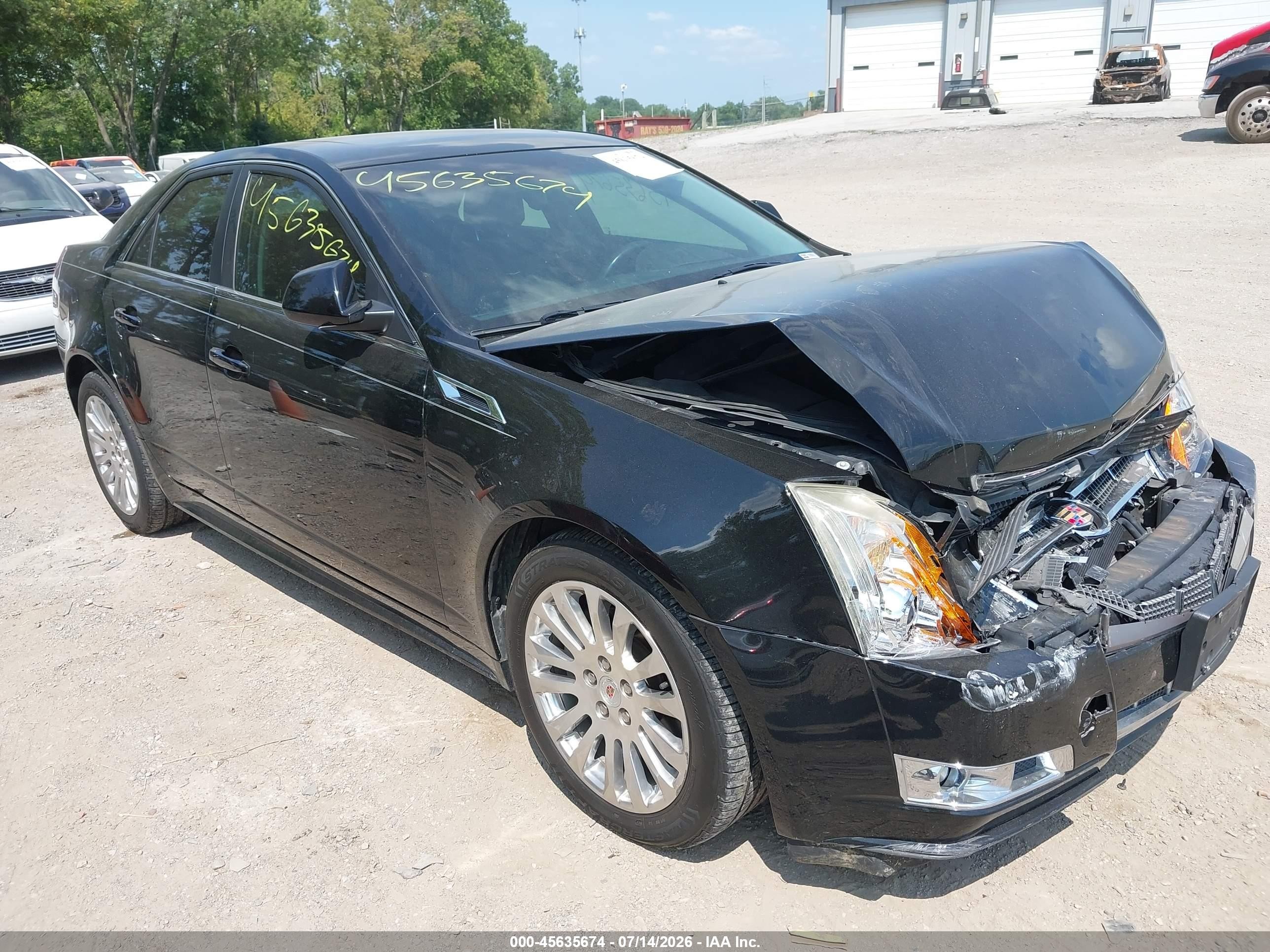 2011 Cadillac Cts Performance Черный vin: 1G6DJ5EY7B0171246