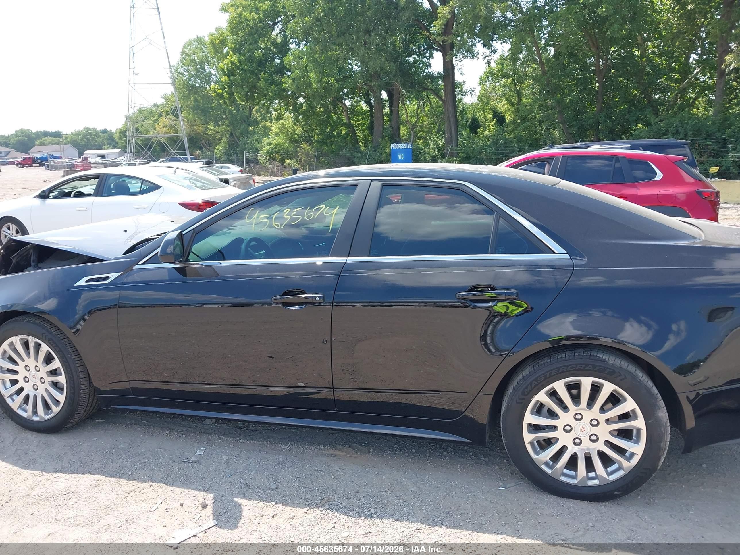 2011 Cadillac Cts Performance Черный vin: 1G6DJ5EY7B0171246