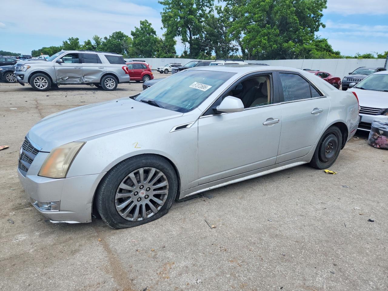 2011 Cadillac Cts Performance Collection Silver vin: 1G6DJ5EY8B0165066