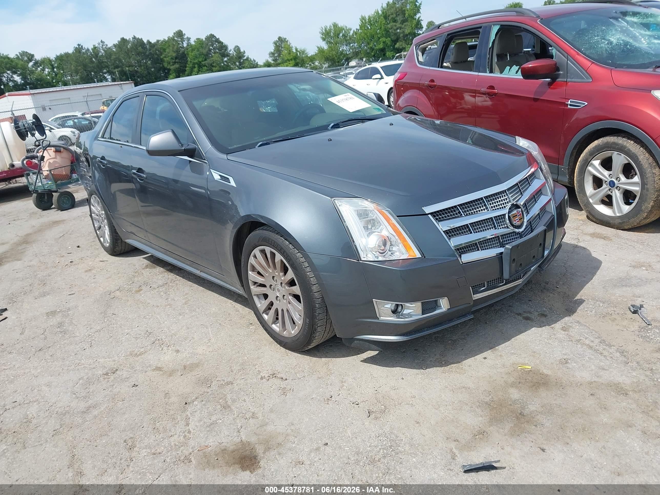 2011 Cadillac Cts Performance Серый vin: 1G6DJ5EYXB0132523