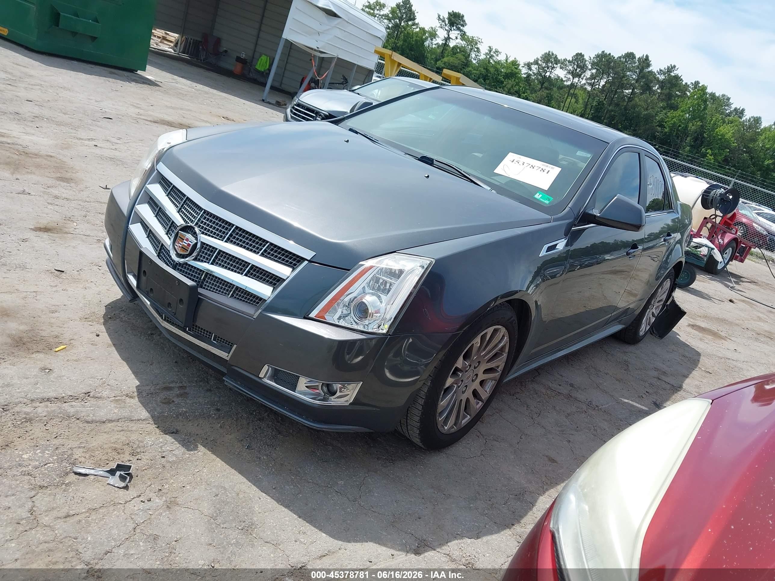 2011 Cadillac Cts Performance Серый vin: 1G6DJ5EYXB0132523