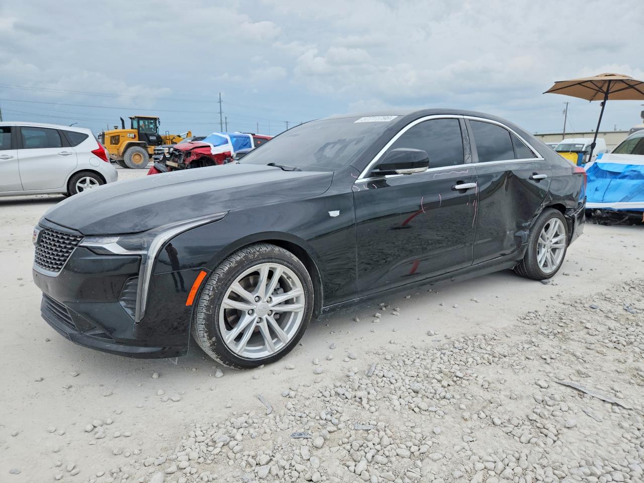 2021 Cadillac Ct4 Luxury Black vin: 1G6DJ5RK1M0147906