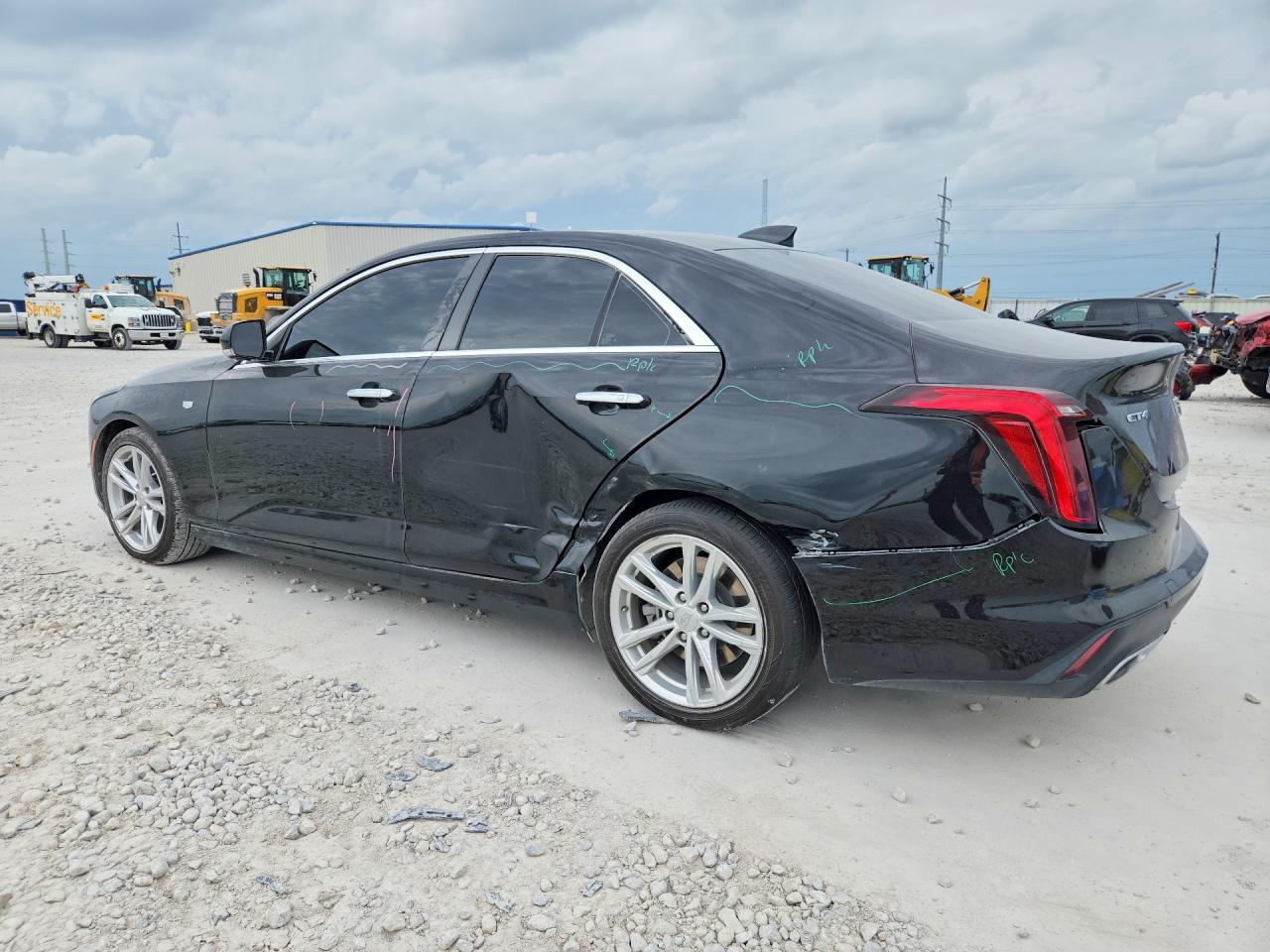 2021 Cadillac Ct4 Luxury Black vin: 1G6DJ5RK1M0147906