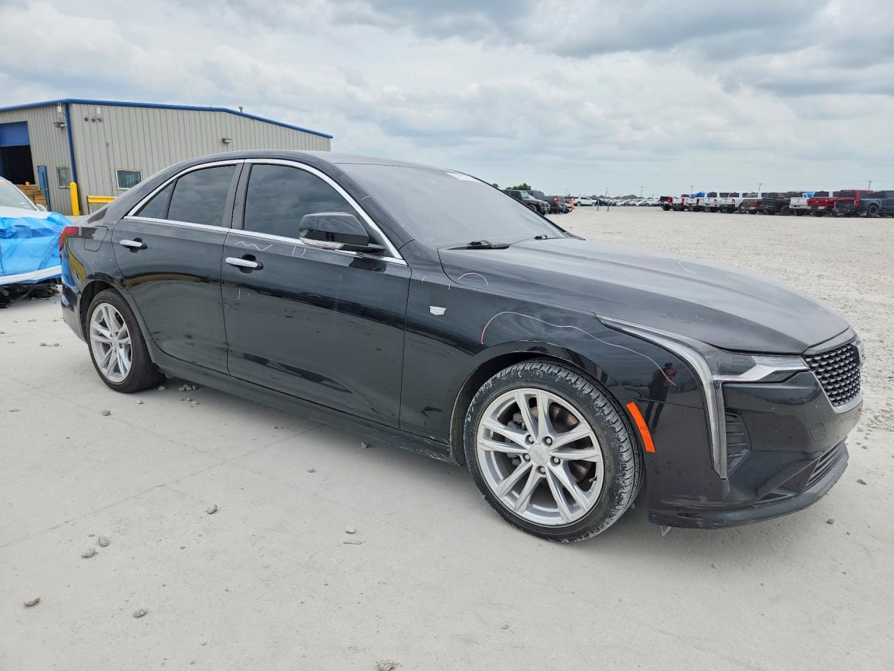 2021 Cadillac Ct4 Luxury Black vin: 1G6DJ5RK1M0147906
