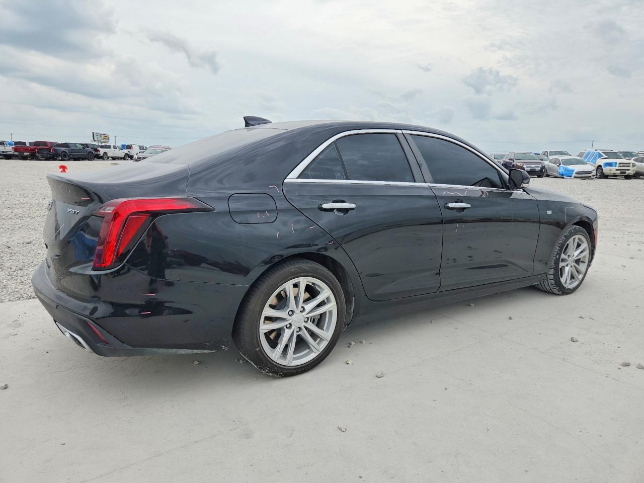 2021 Cadillac Ct4 Luxury Black vin: 1G6DJ5RK1M0147906