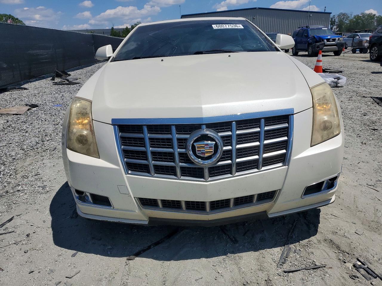 2012 Cadillac Cts Performance Collection White vin: 1G6DK1E34C0129144