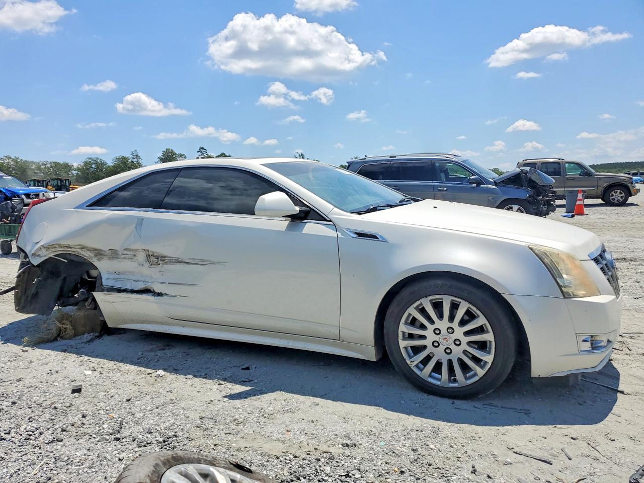 2012 Cadillac Cts Performance Collection White vin: 1G6DK1E34C0129144