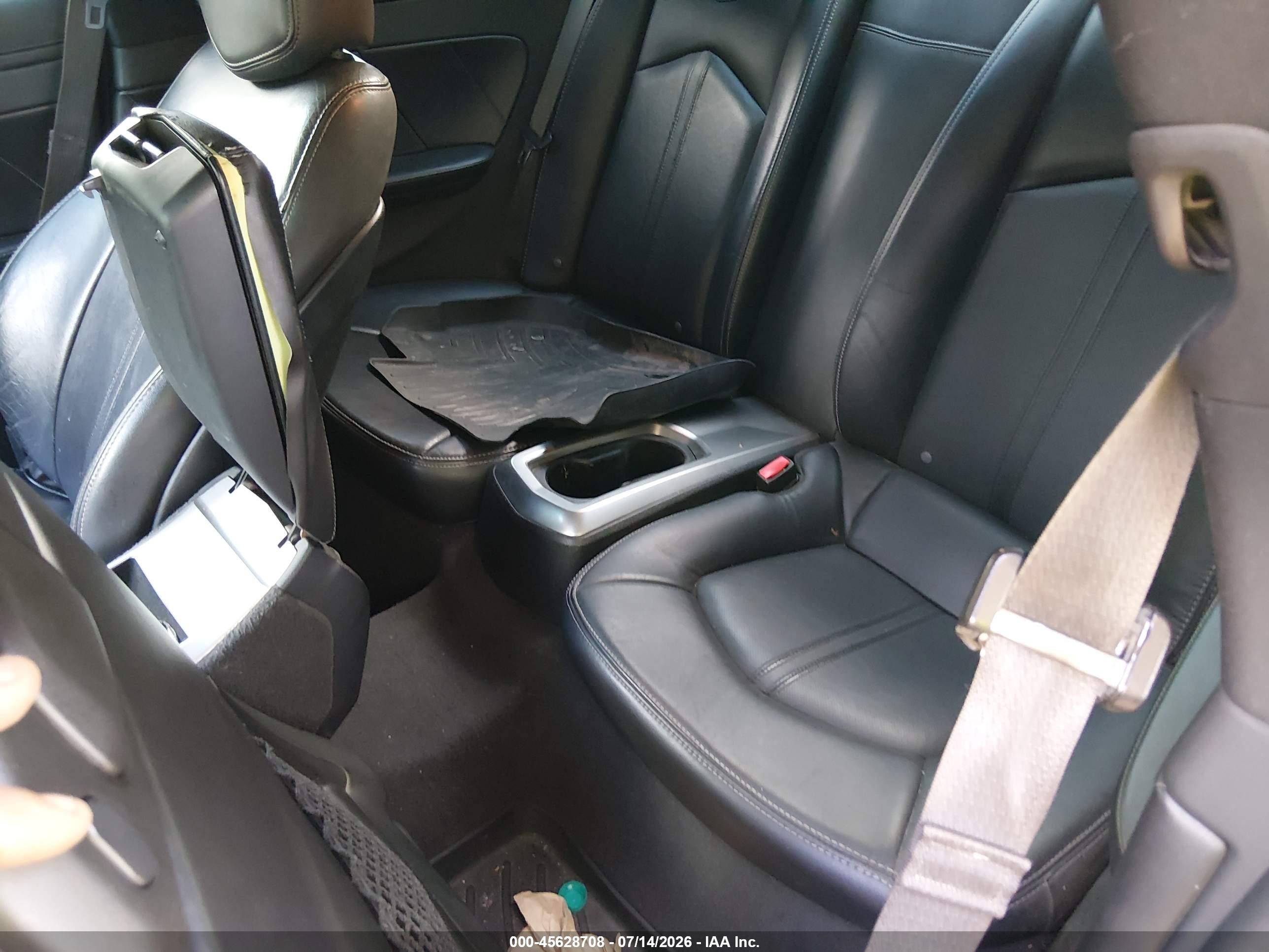 2012 Cadillac Cts Performance Black vin: 1G6DK1E35C0142596