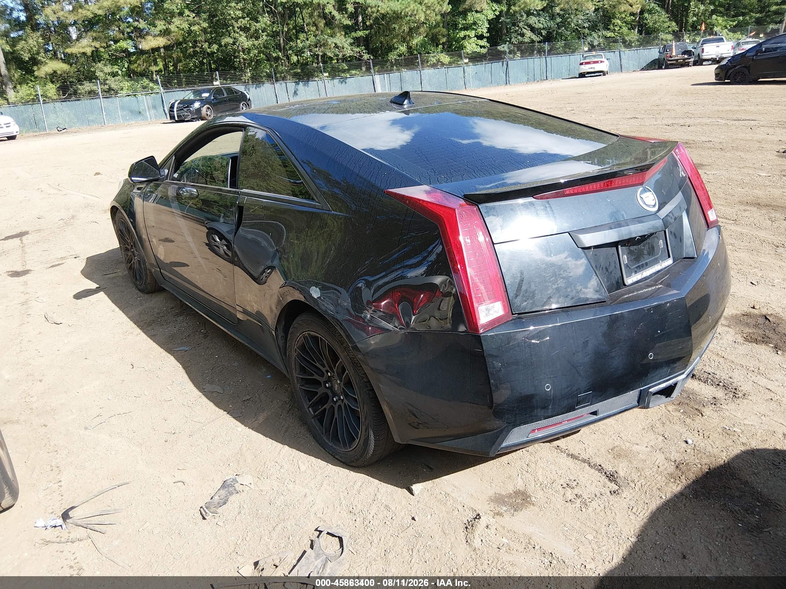 2012 Cadillac Cts Performance Black vin: 1G6DK1E35C0142596