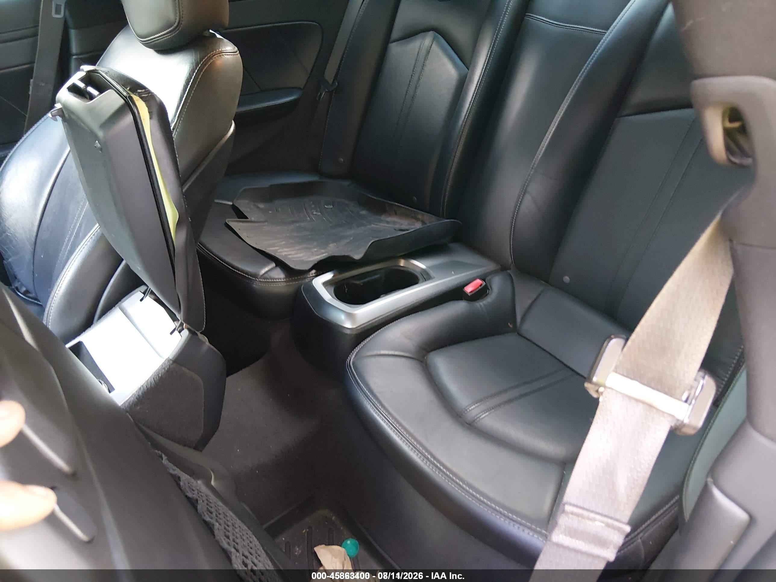 2012 Cadillac Cts Performance Black vin: 1G6DK1E35C0142596