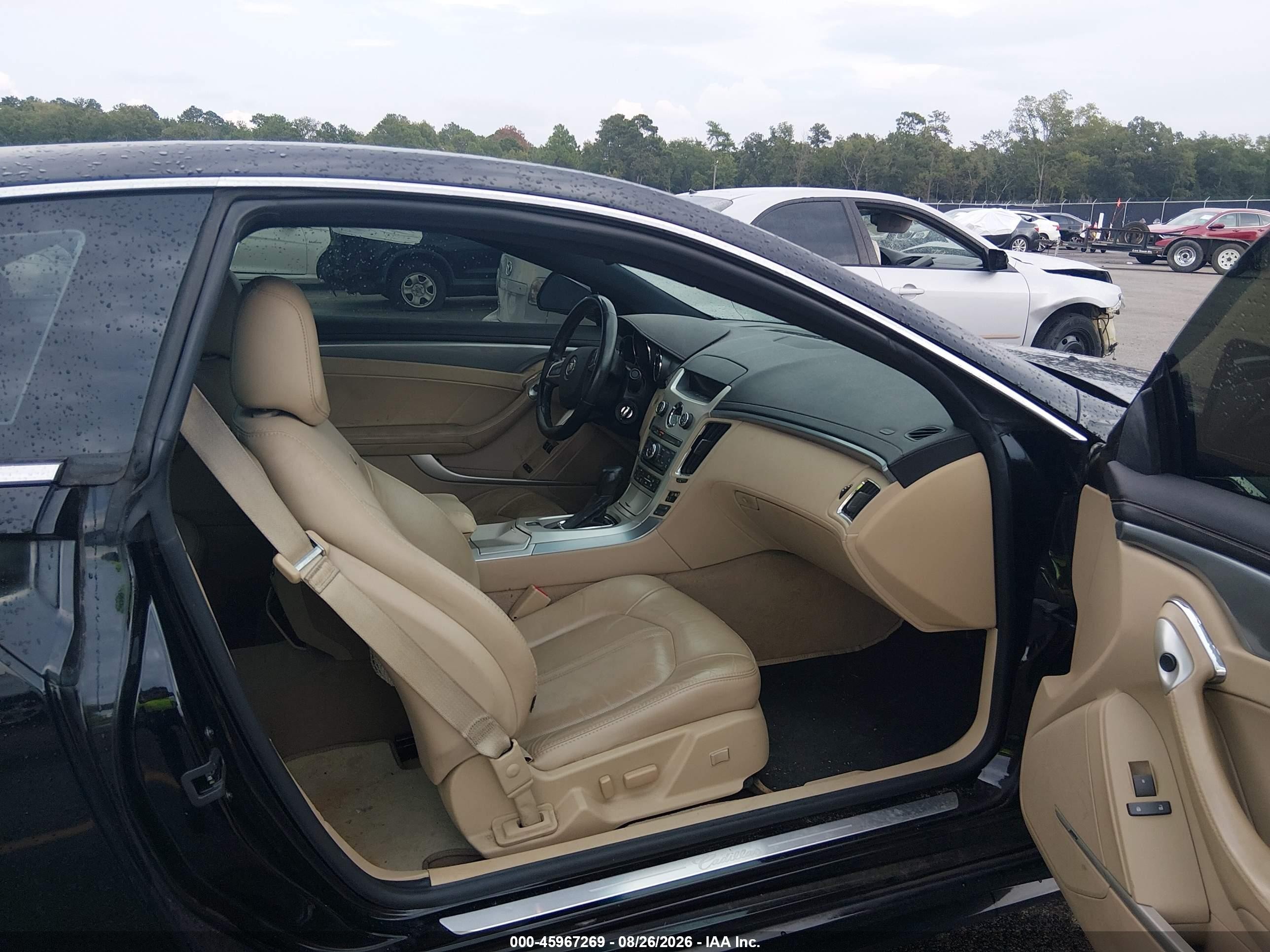 2013 Cadillac Cts Performance Черный vin: 1G6DK1E38D0167008