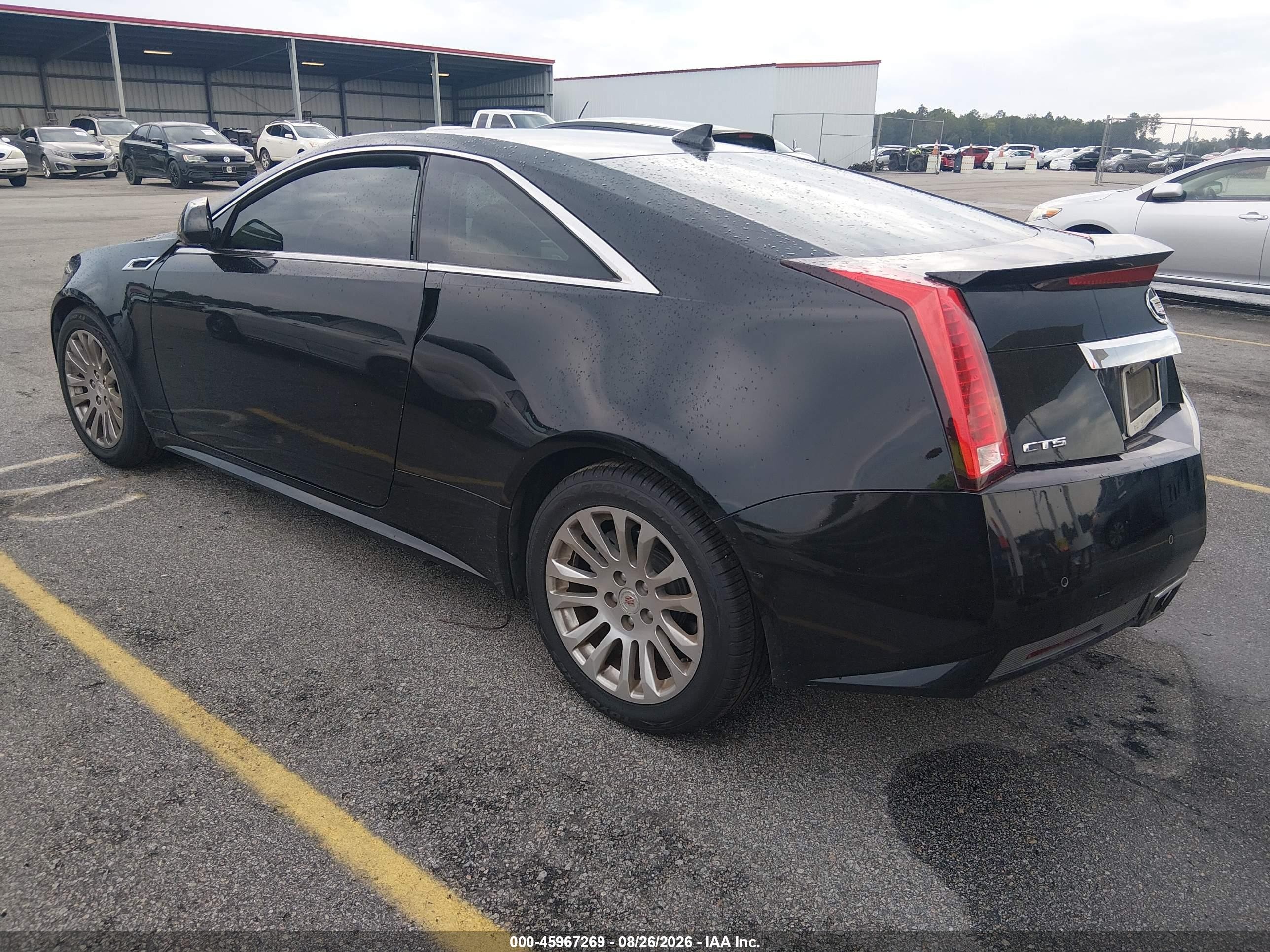 2013 Cadillac Cts Performance Черный vin: 1G6DK1E38D0167008