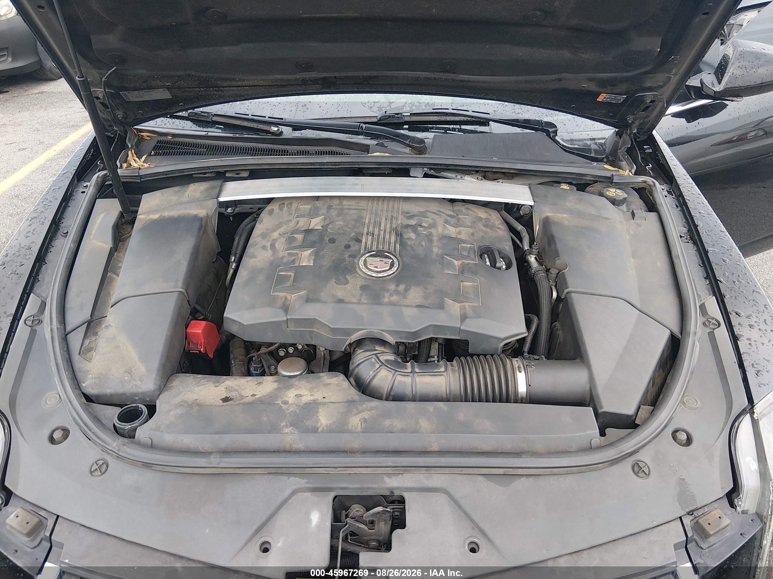 2013 Cadillac Cts Performance Черный vin: 1G6DK1E38D0167008