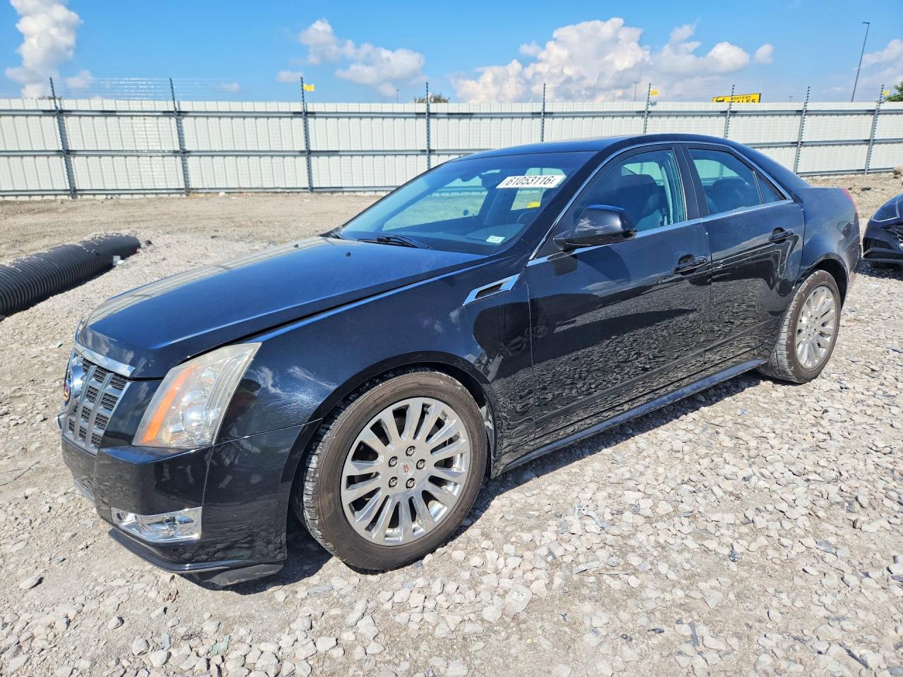 2013 Cadillac Cts Performance Collection Black vin: 1G6DK5E35D0179642