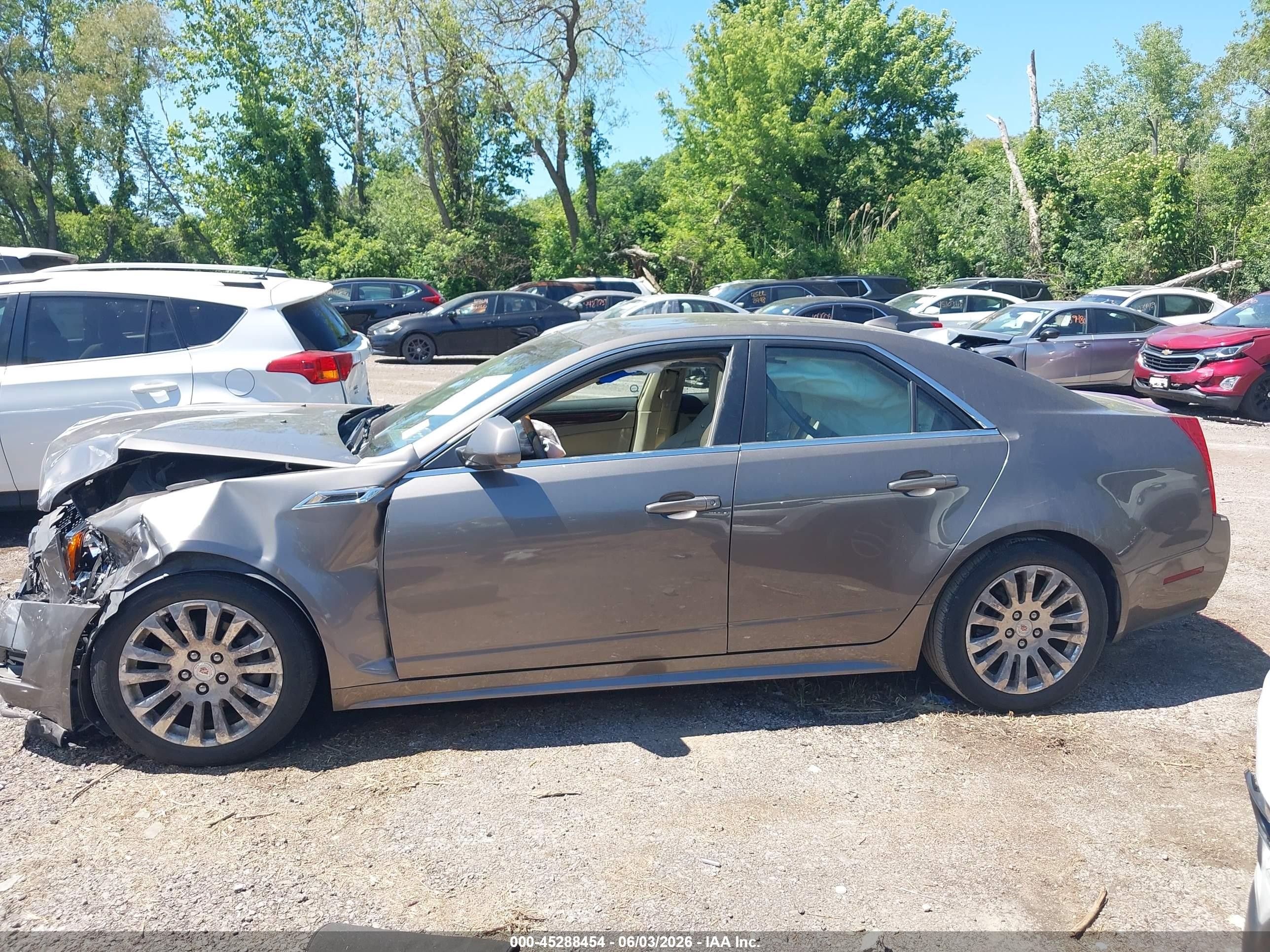 2012 Cadillac Cts Performance Gray vin: 1G6DK5E36C0119870