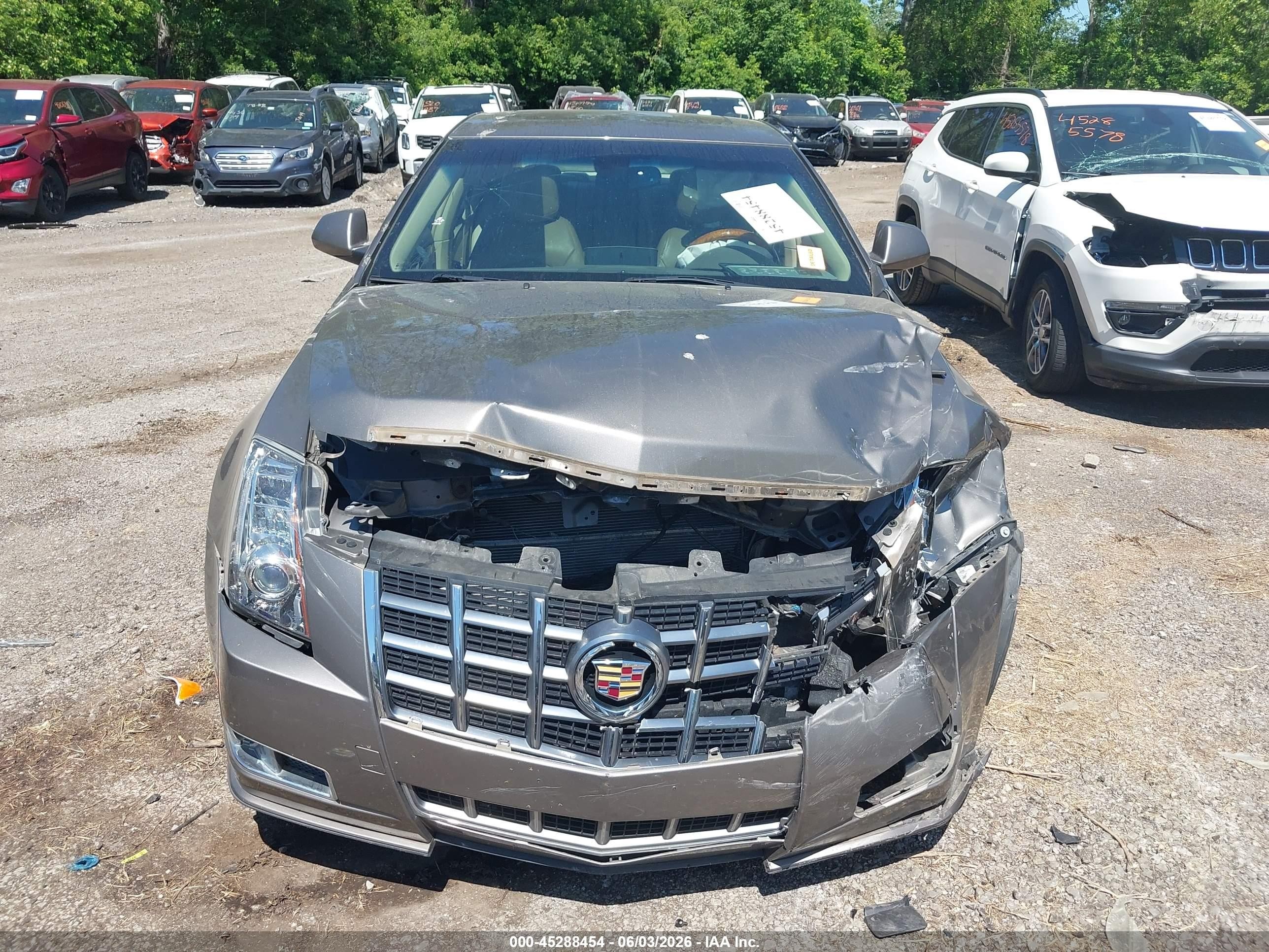2012 Cadillac Cts Performance Gray vin: 1G6DK5E36C0119870