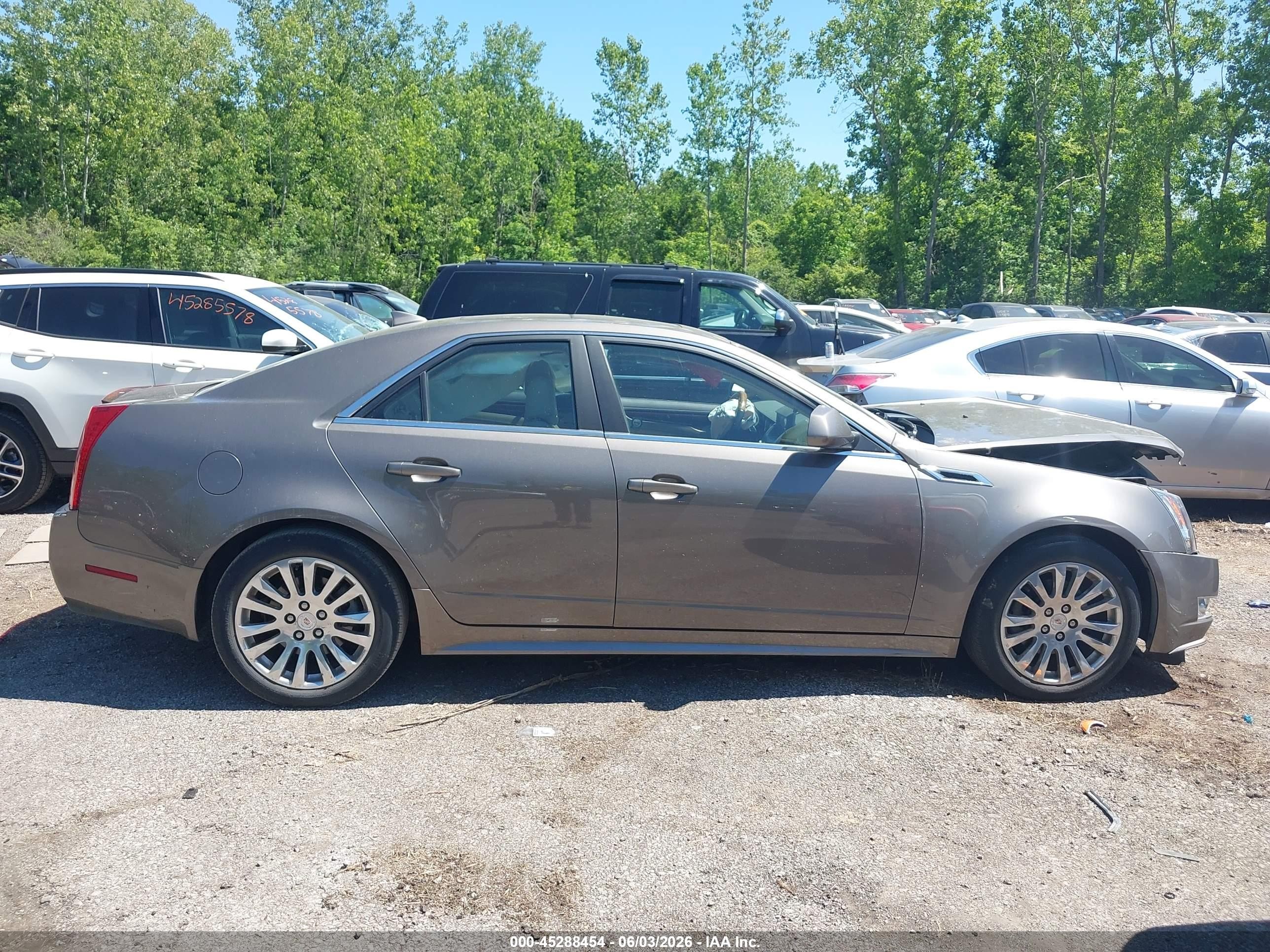 2012 Cadillac Cts Performance Gray vin: 1G6DK5E36C0119870
