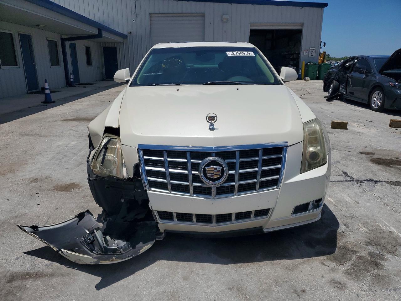2013 Cadillac Cts Performance Collection White vin: 1G6DK5E36D0175650