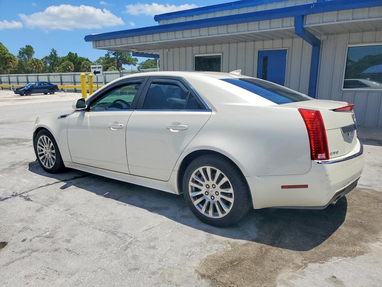 2013 Cadillac Cts Performance Collection White vin: 1G6DK5E36D0175650