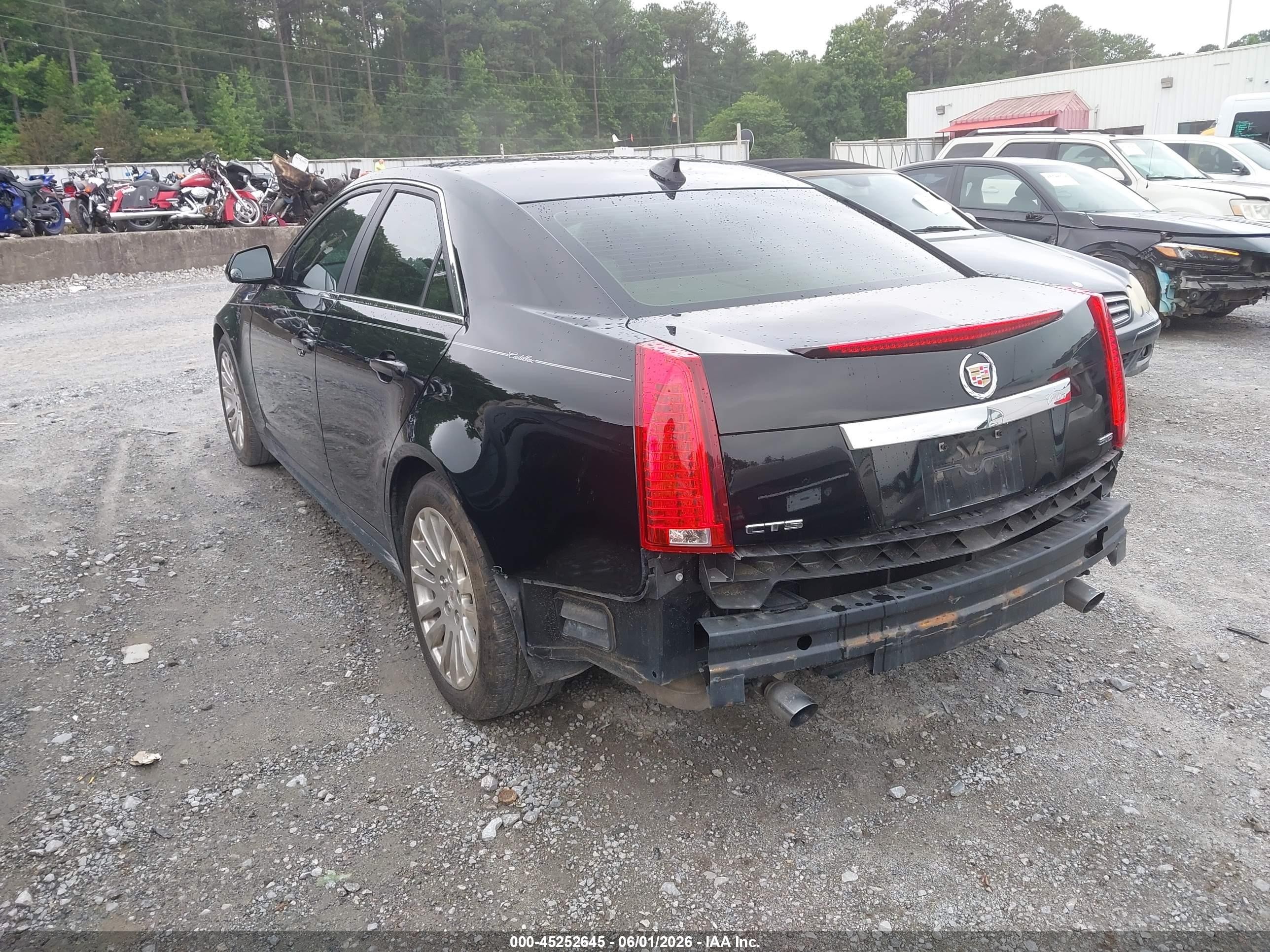 2013 Cadillac Cts Performance Black vin: 1G6DK5E39D0130282