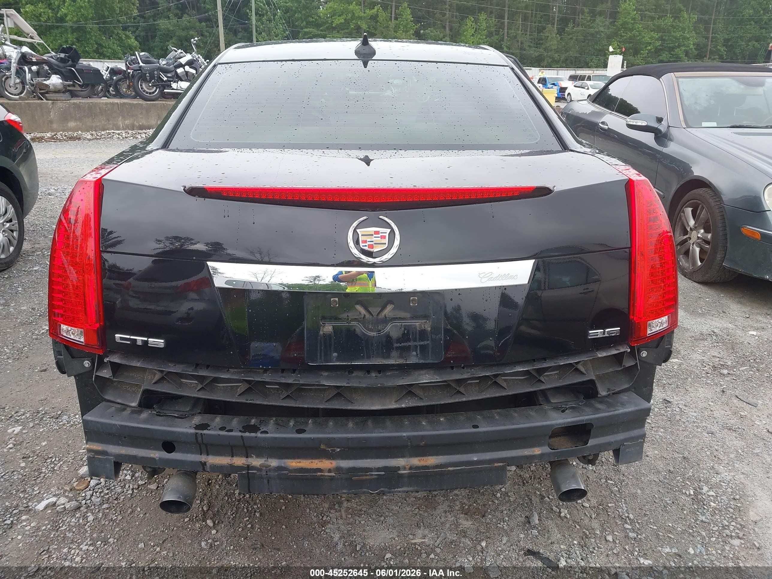 2013 Cadillac Cts Performance Black vin: 1G6DK5E39D0130282