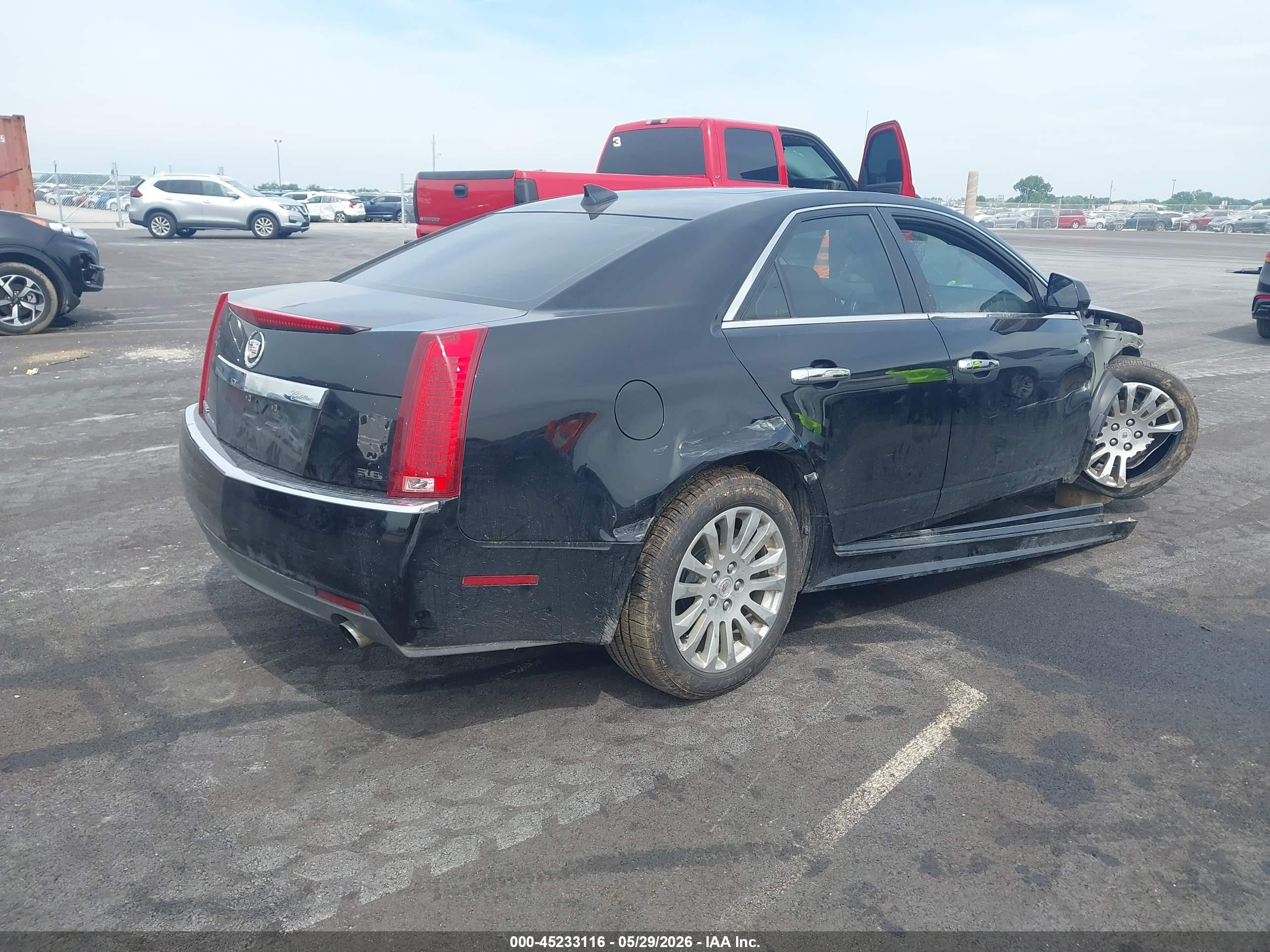 2011 Cadillac Cts Standard Black vin: 1G6DK5ED1B0100411