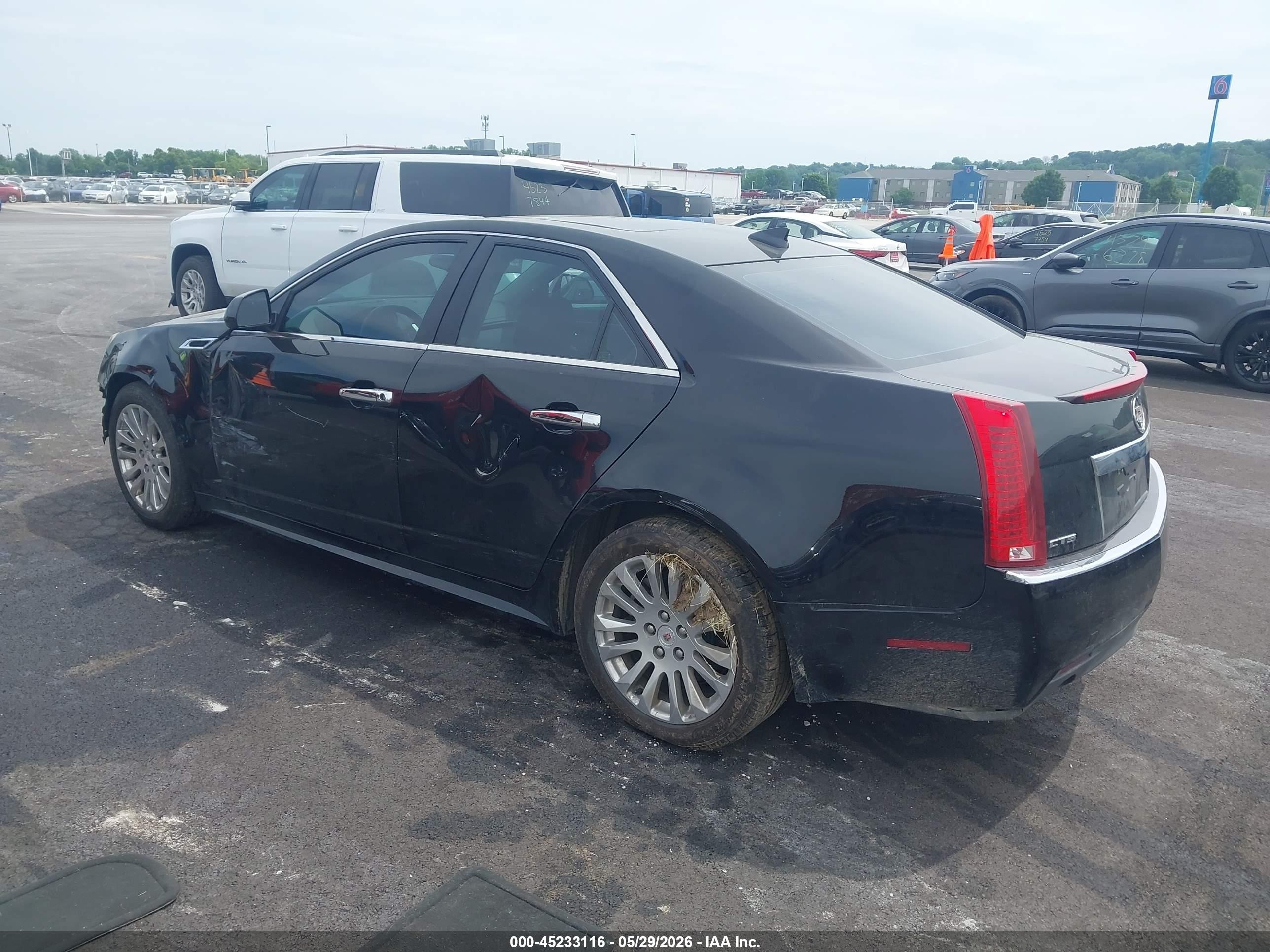 2011 Cadillac Cts Standard Black vin: 1G6DK5ED1B0100411