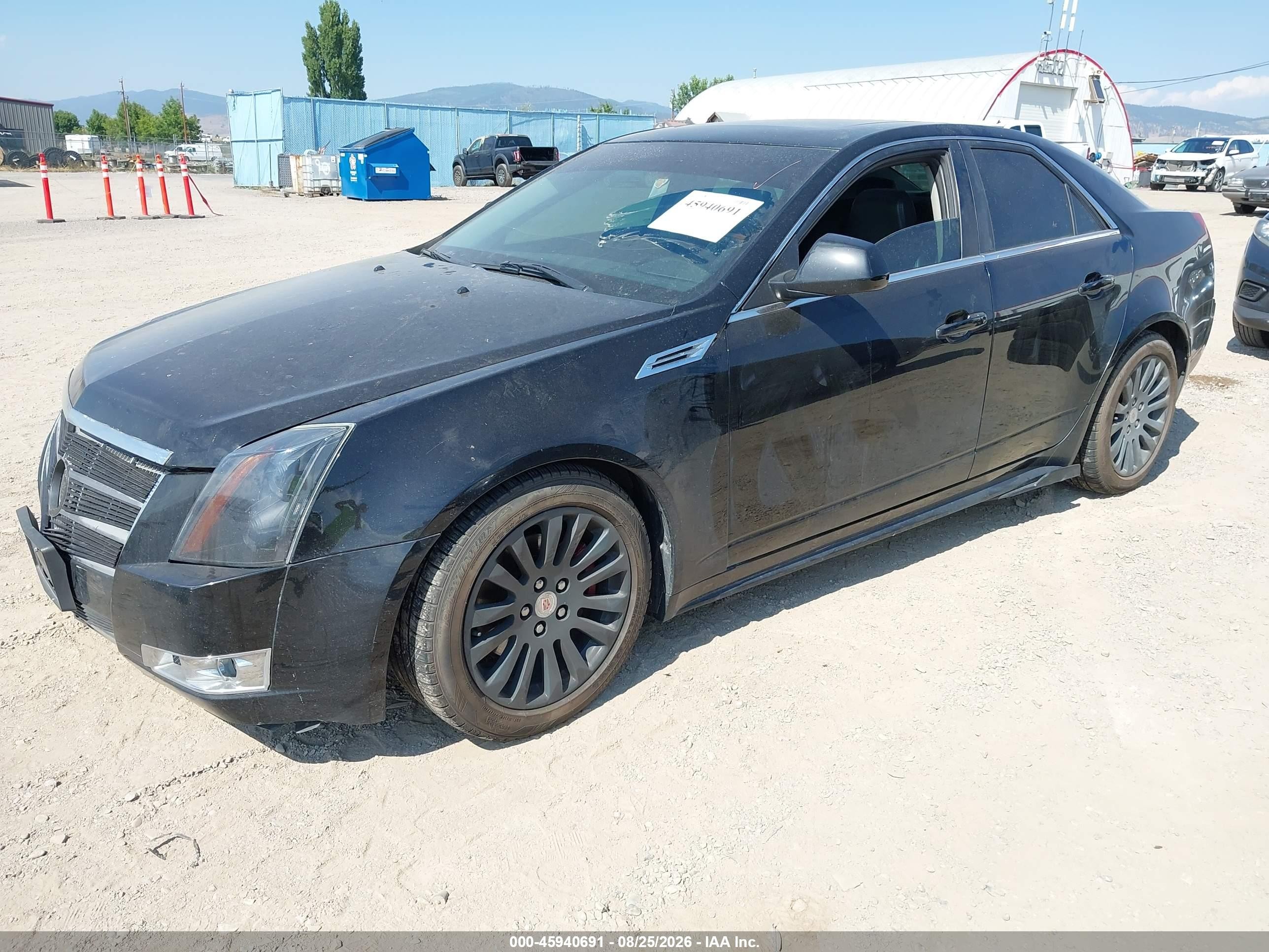 2010 Cadillac Cts Performance Black vin: 1G6DK5EV2A0145767