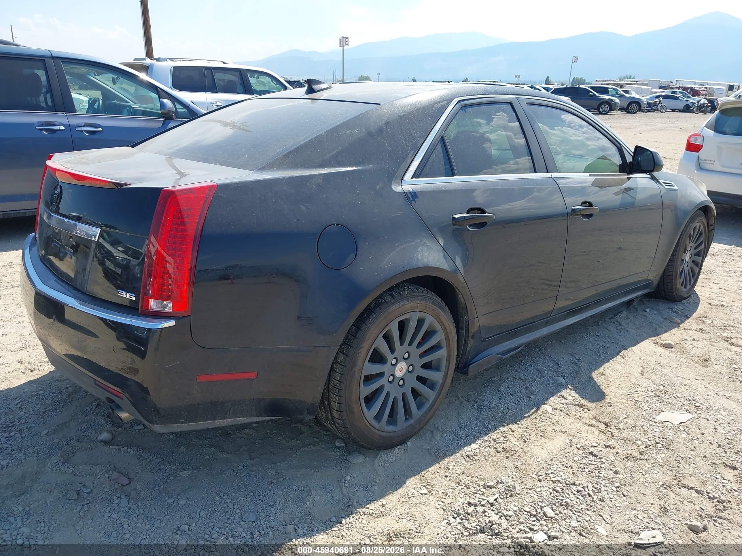 2010 Cadillac Cts Performance Black vin: 1G6DK5EV2A0145767