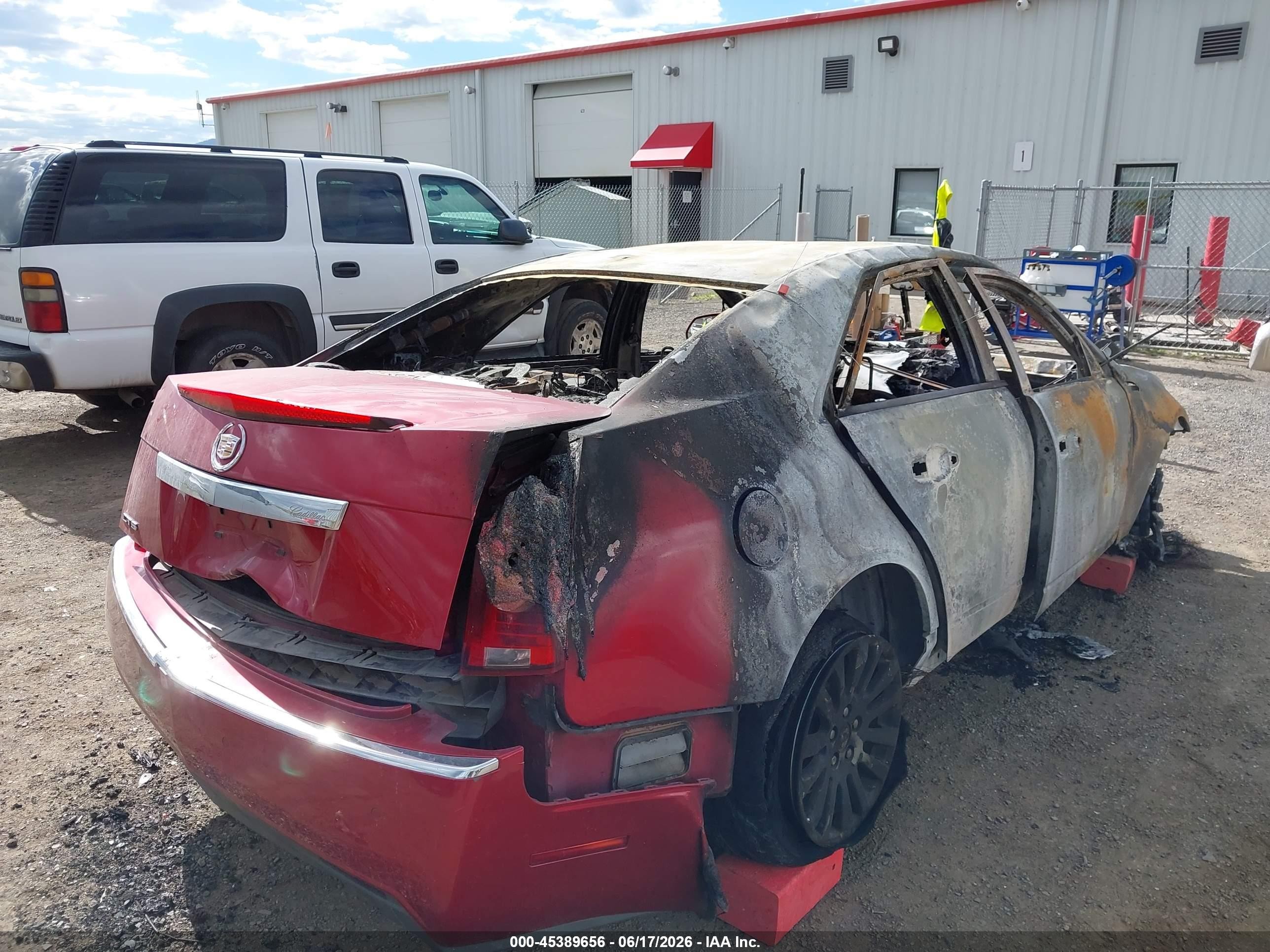 2011 Cadillac Cts Performance Red vin: 1G6DK5EY1B0166623