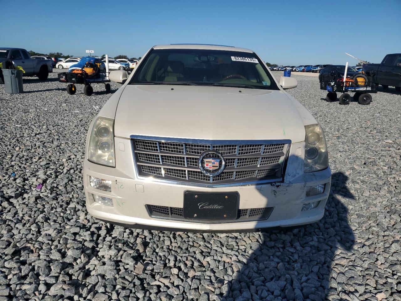 2008 Cadillac Sts Белый vin: 1G6DK67V580185306