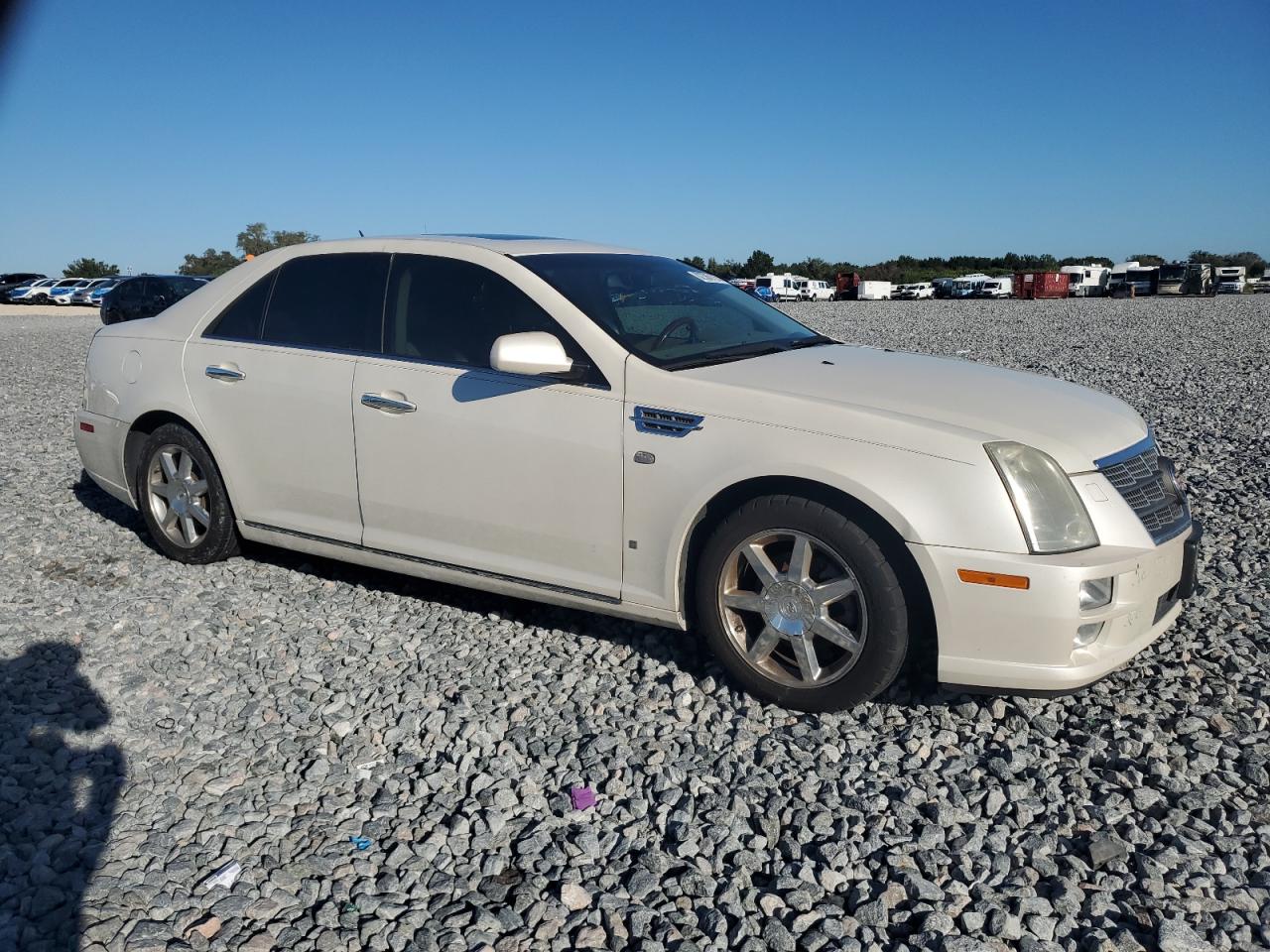 2008 Cadillac Sts Белый vin: 1G6DK67V580185306