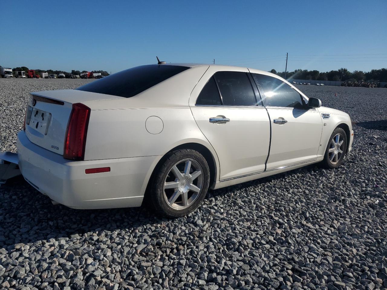 2008 Cadillac Sts Белый vin: 1G6DK67V580185306