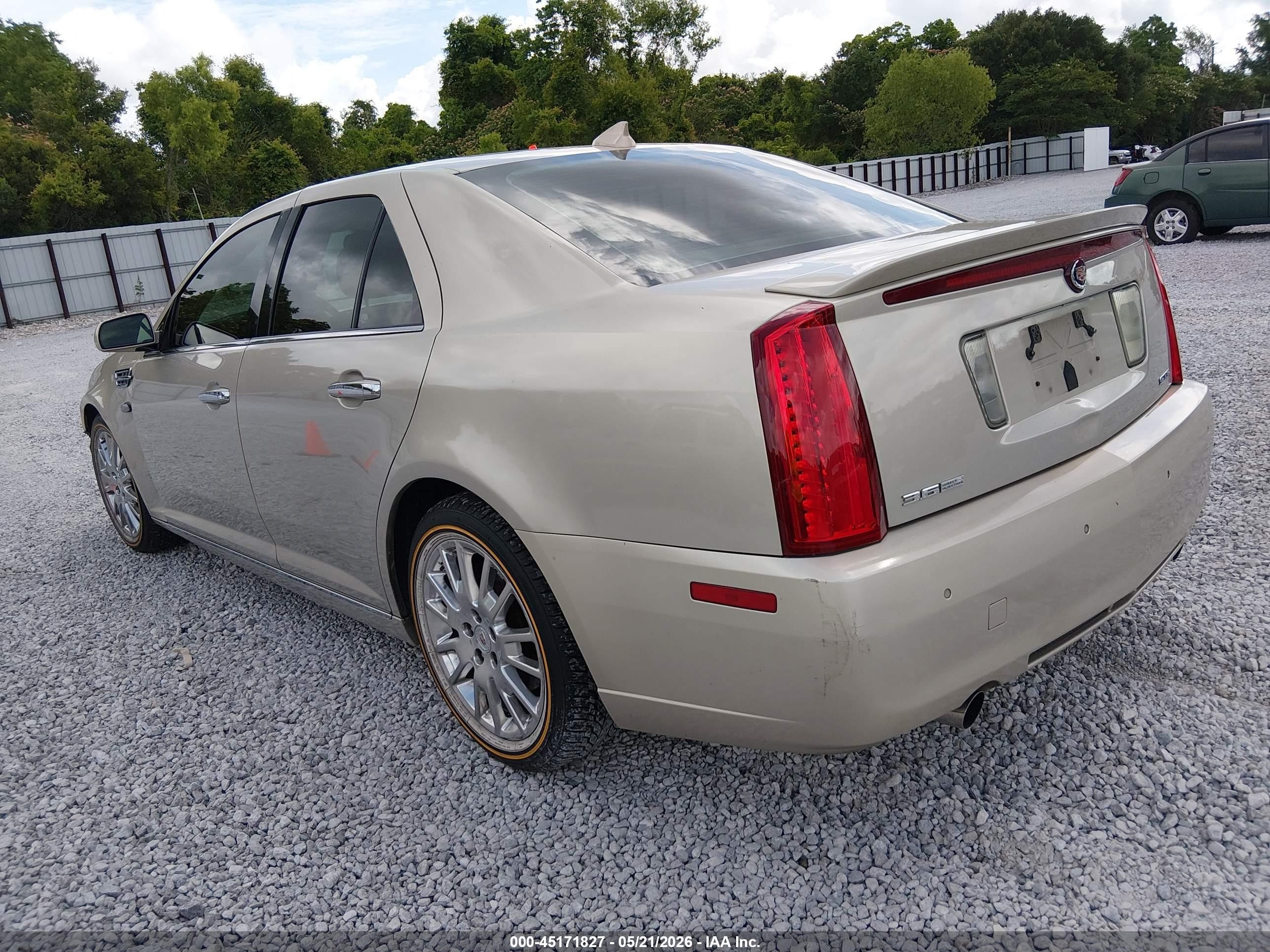 2009 Cadillac Sts V6 Gold vin: 1G6DK67VX90105919
